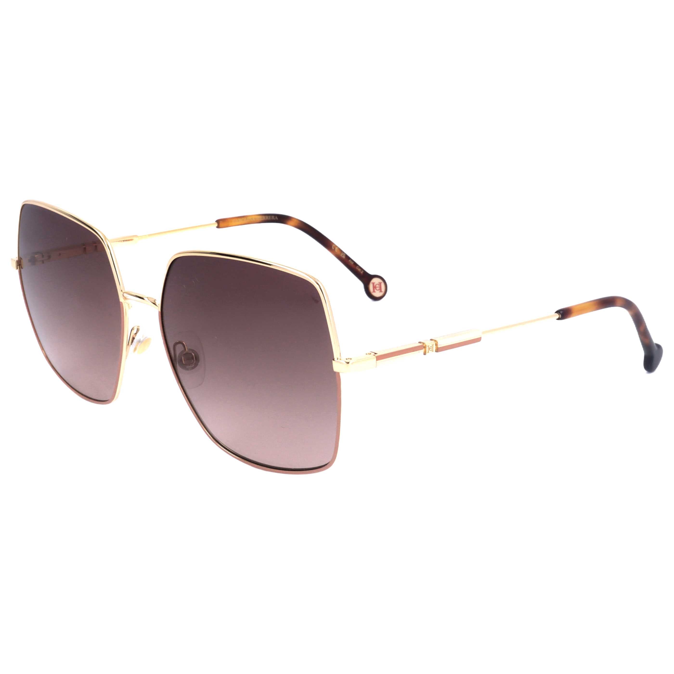 Gafas de Sol Carolina Herrera Dorado Cuadrada HER0139-S-BKU-60