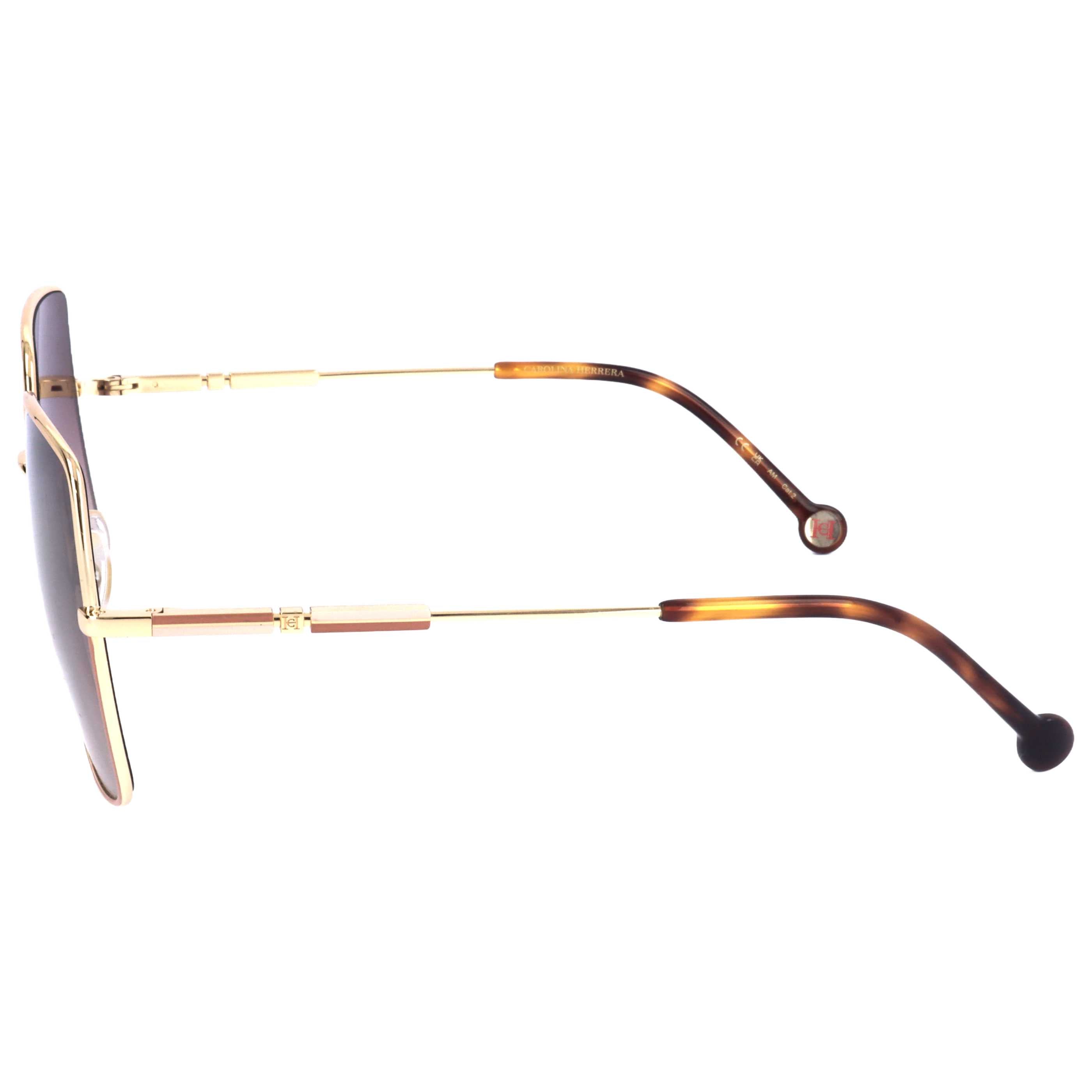 Gafas de Sol Carolina Herrera Dorado Cuadrada HER0139-S-BKU-60
