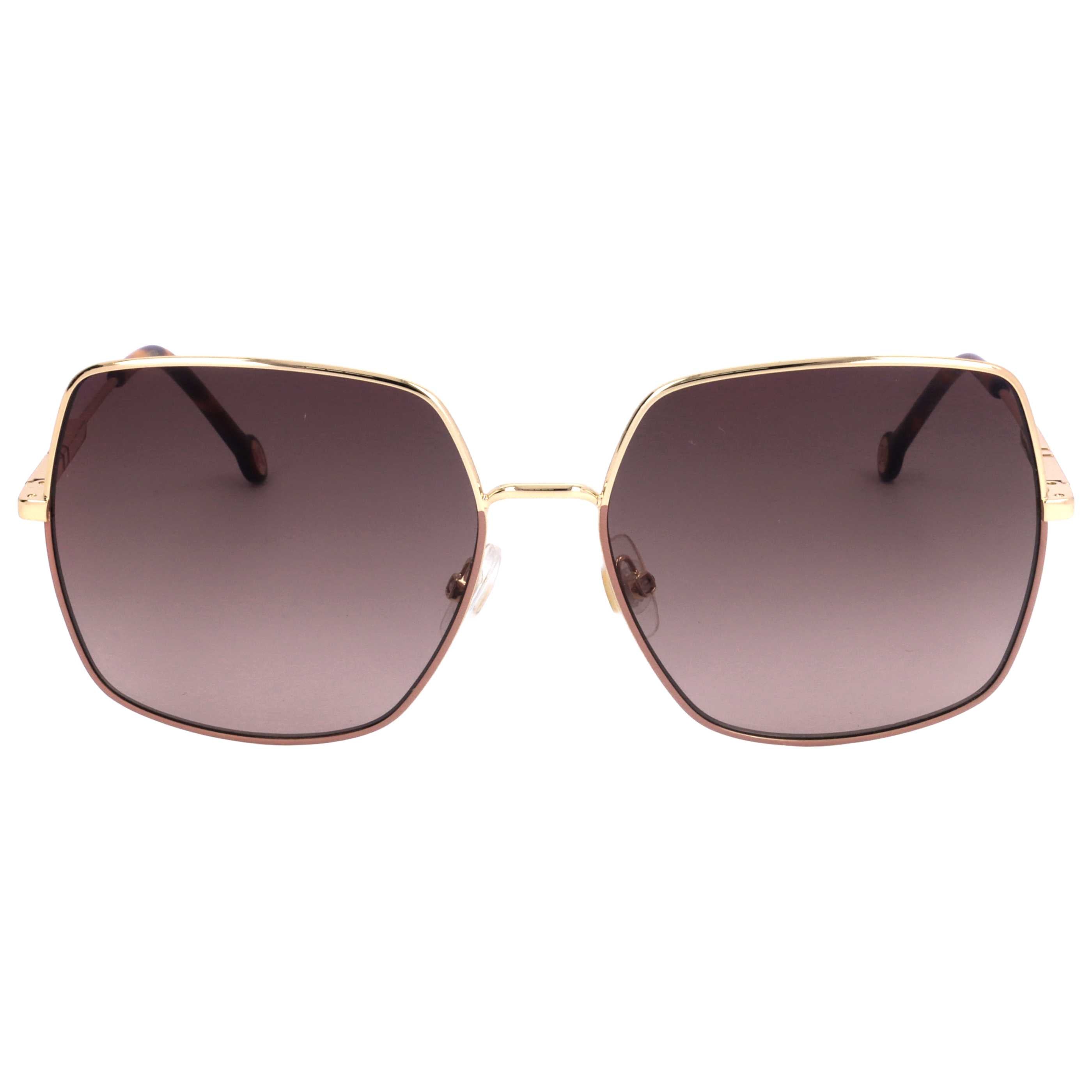 Gafas de Sol Carolina Herrera Dorado Cuadrada HER0139-S-BKU-60
