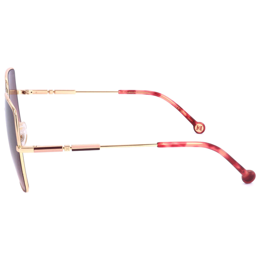 Gafas de Sol Carolina Herrera Dorado Cuadrada HER0139-S-NOA-60