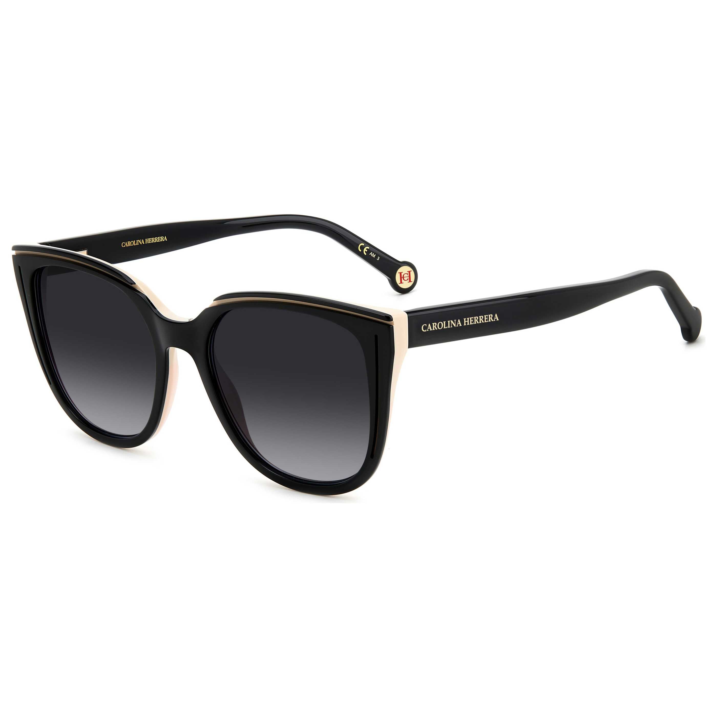 Gafas de Sol Carolina Herrera Negro Cat-Eye HER0144-S-KDX-53