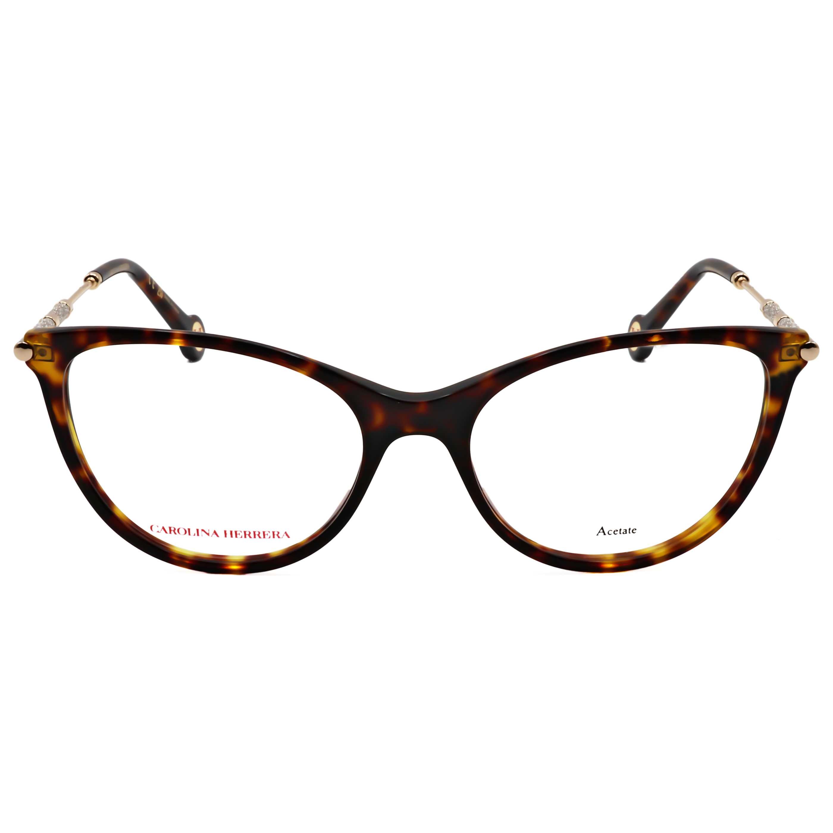 Gafas Oftálmicas Carolina Herrera Marrón Cat-Eye HER0152-086-53