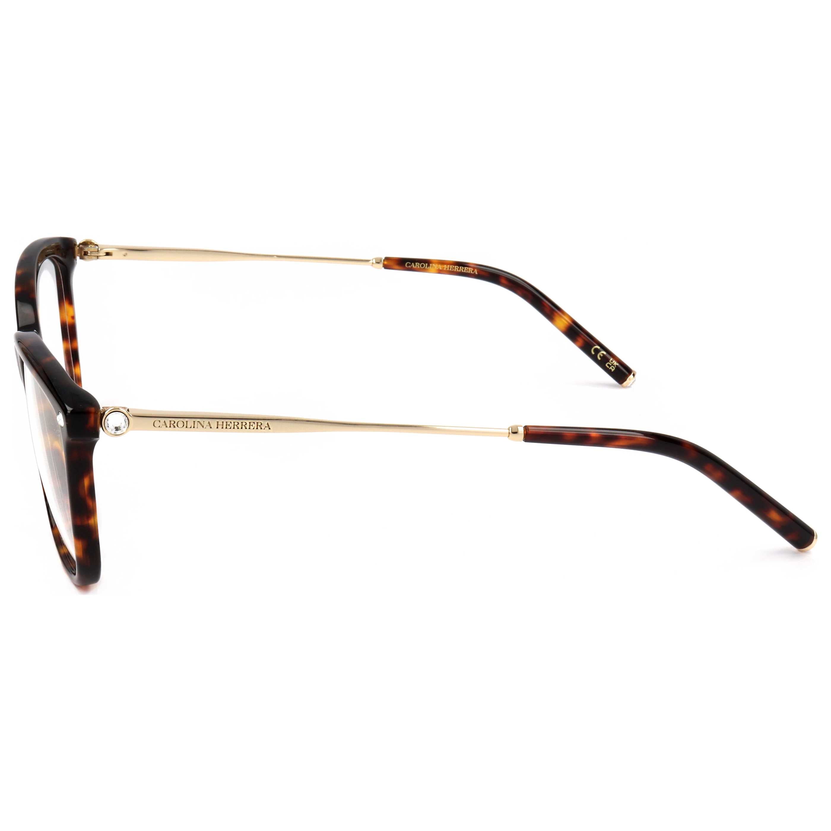 Gafas Oftálmicas Carolina Herrera Marrón Cuadrada HER0154-086-56