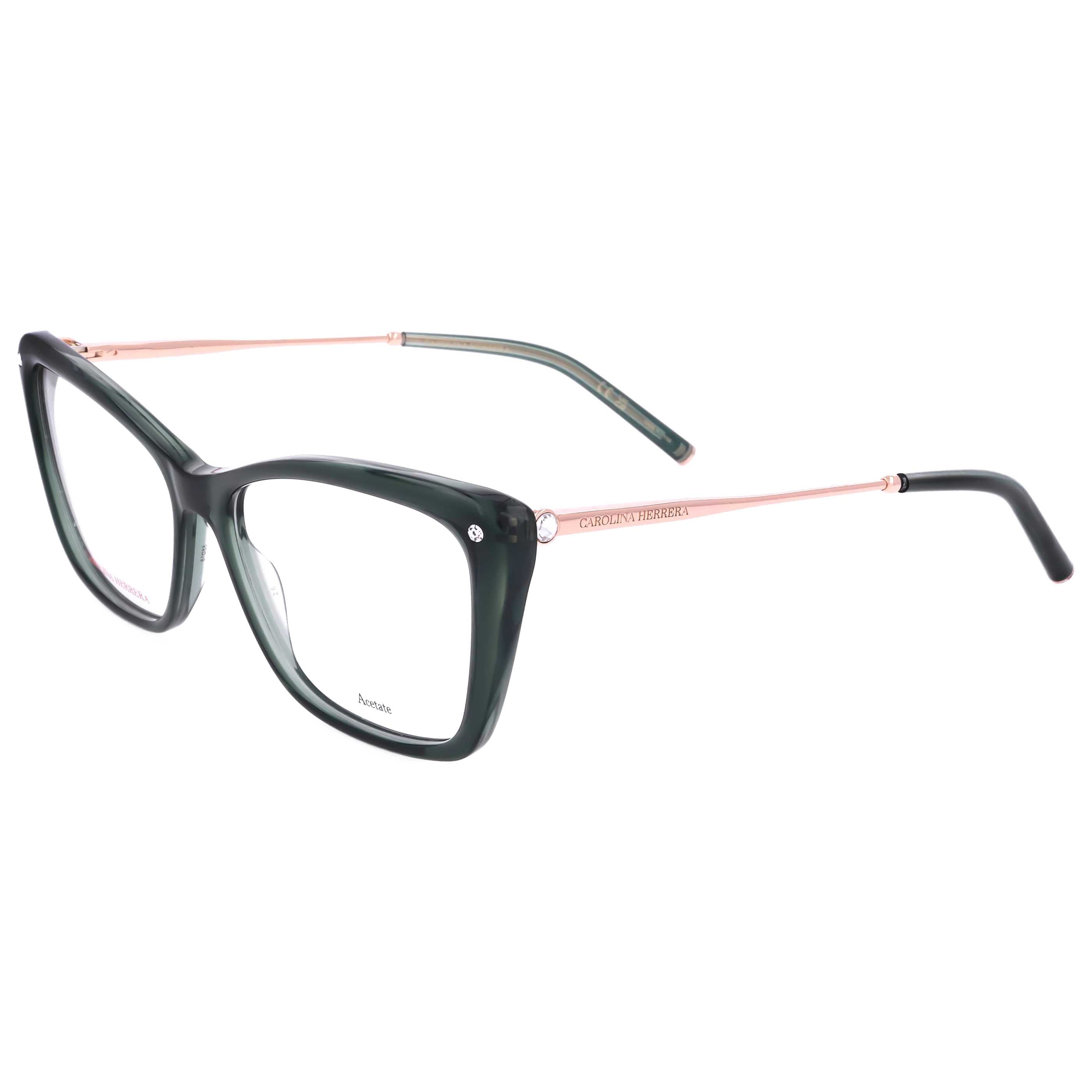 Gafas Oftálmicas Carolina Herrera Verde Cat-Eye HER0155-VQY-55