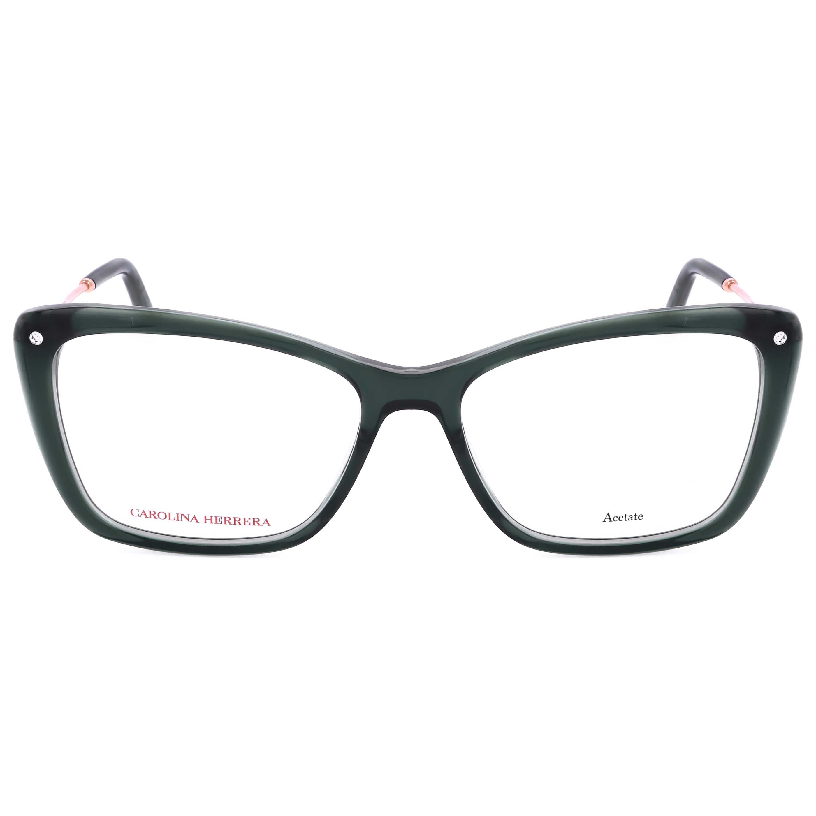 Gafas Oftálmicas Carolina Herrera Verde Cat-Eye HER0155-VQY-55