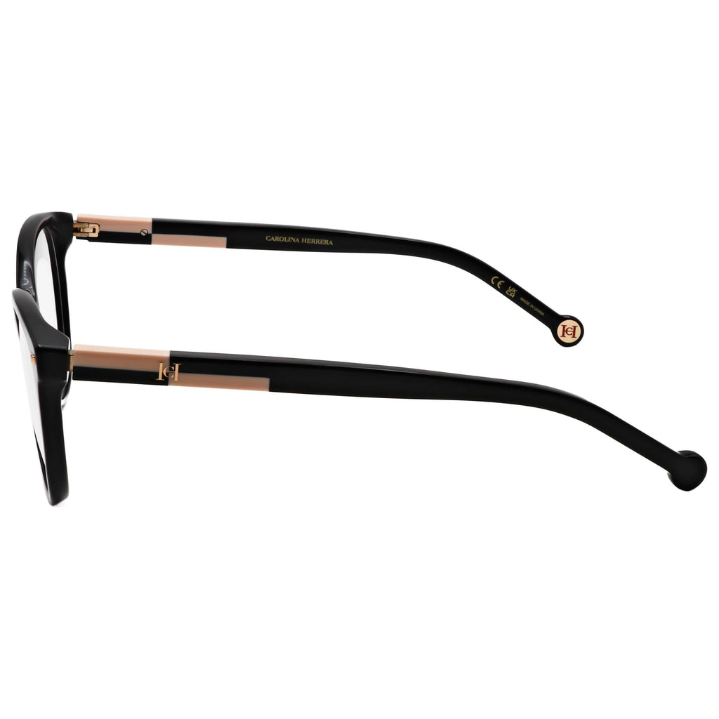 Gafas Oftálmicas Carolina Herrera Negro Redonda HER0158-KDX-53