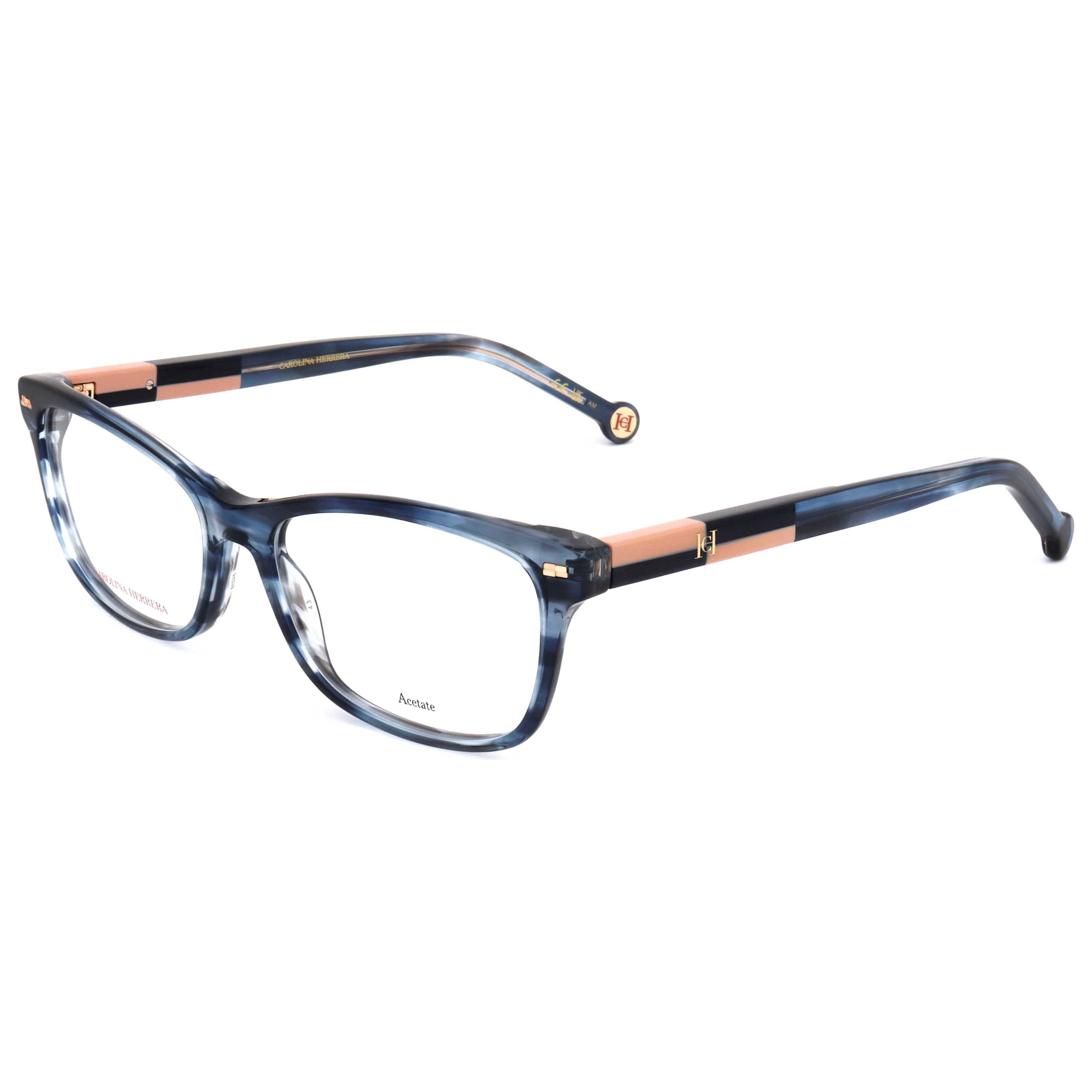 Gafas Oftálmicas Carolina Herrera Azul Rectangular HER0160-38I-54