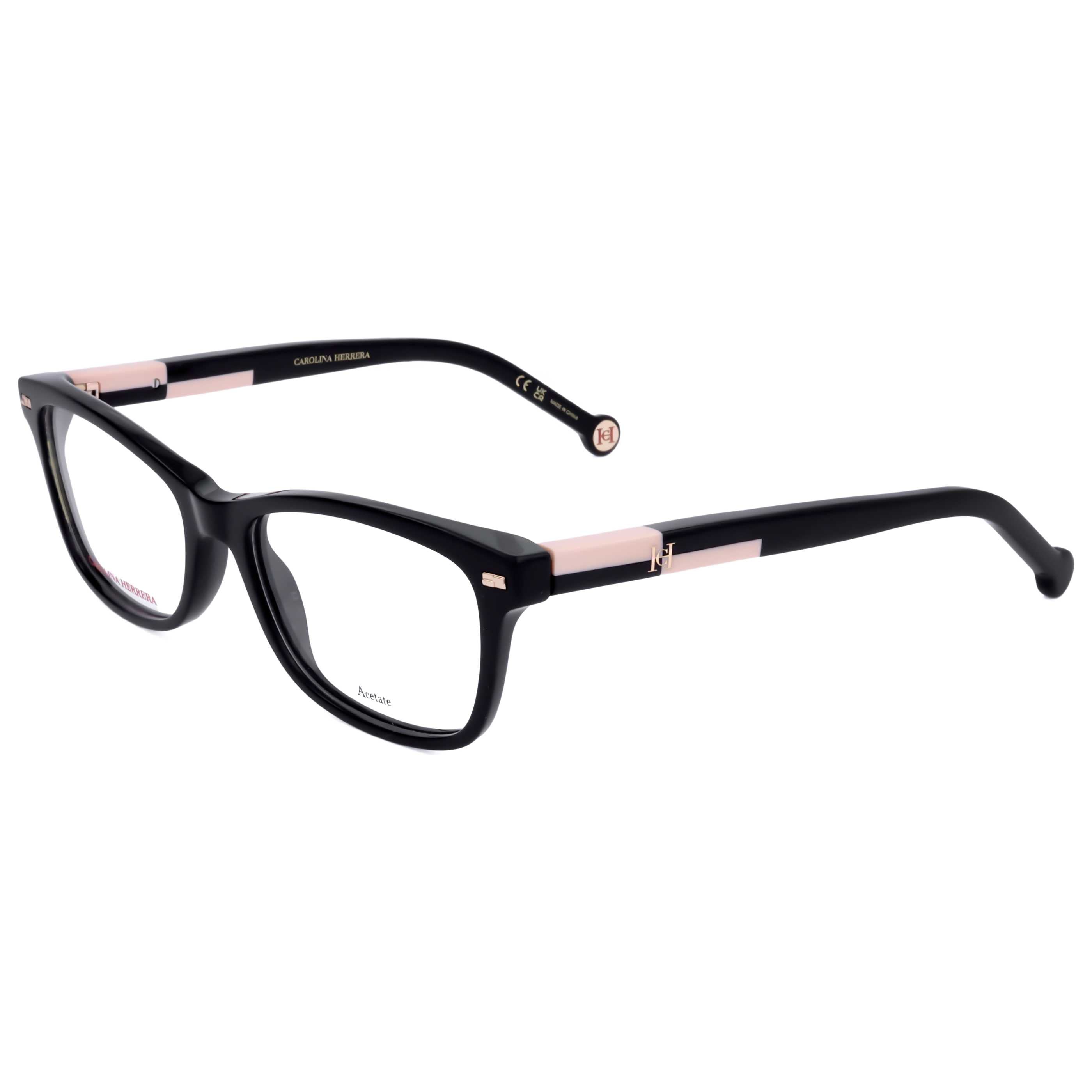 Gafas Oftálmicas Carolina Herrera Negro Rectangular HER0160-KDX-51