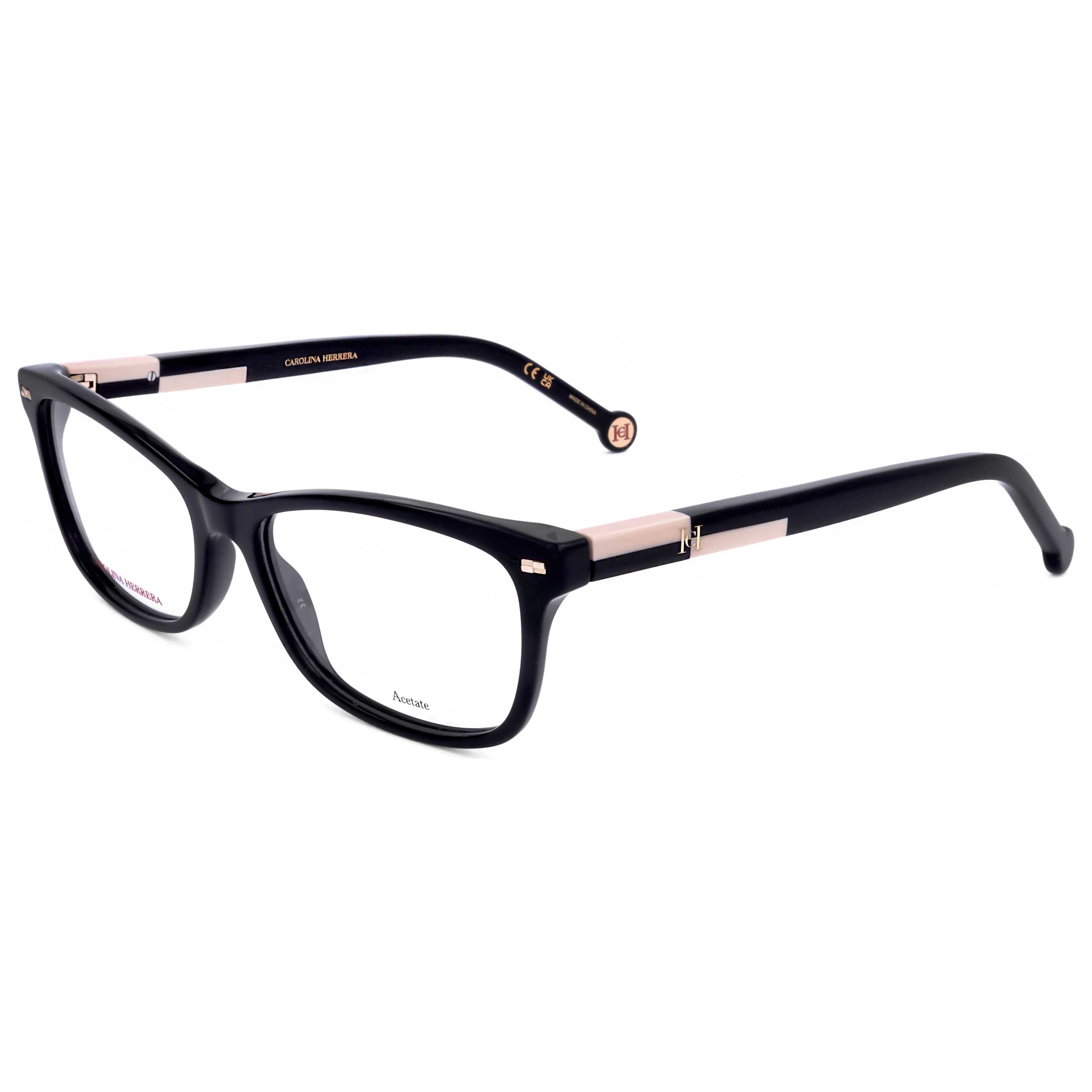 Gafas Oftálmicas Carolina Herrera Negro Rectangular HER0160-KDX-54