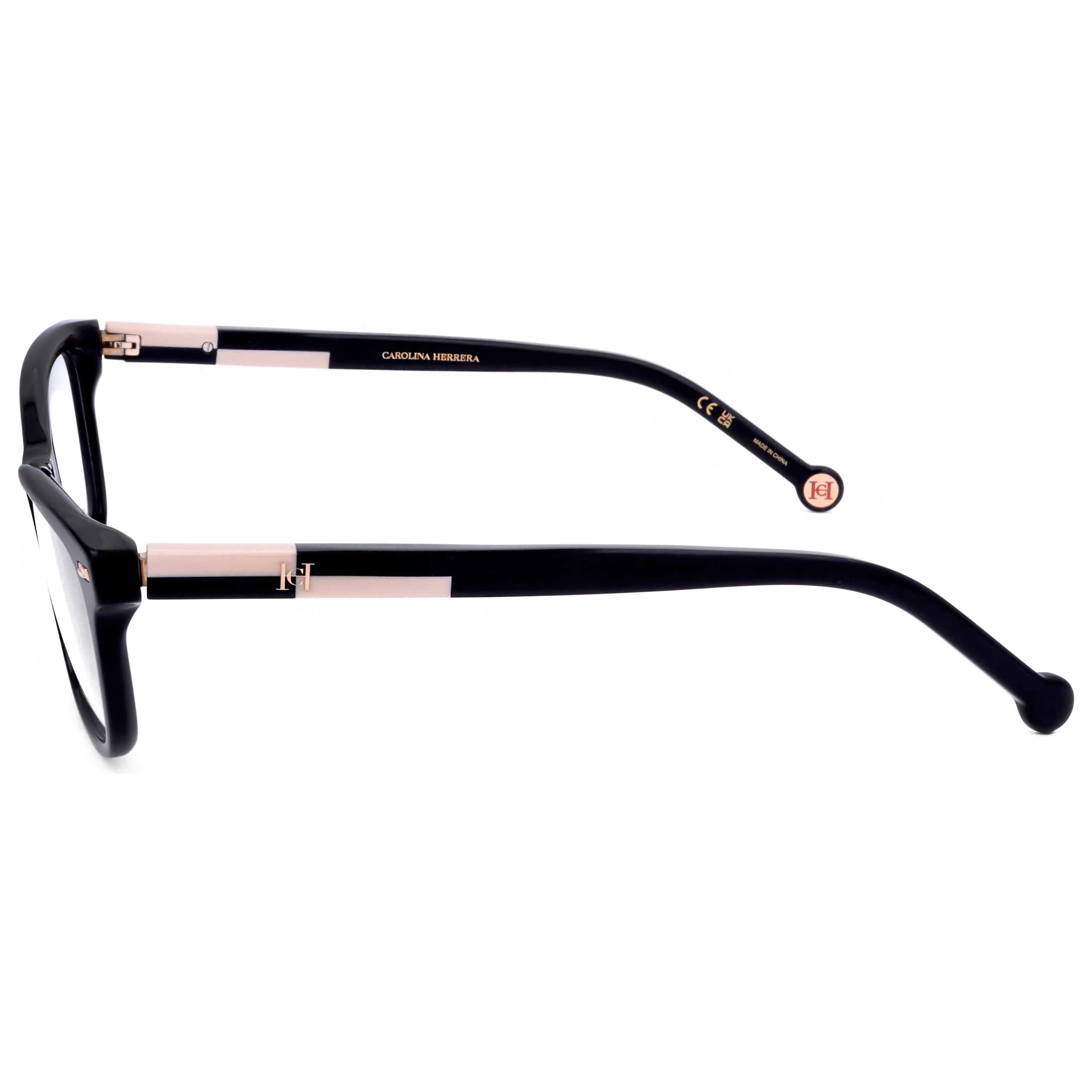 Gafas Oftálmicas Carolina Herrera Negro Rectangular HER0160-KDX-54