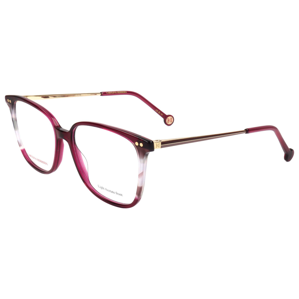 Gafas Oftálmicas Carolina Herrera Rojo Cuadrada HER0165-YDC-53