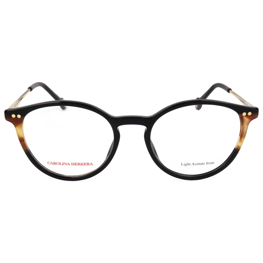 Gafas Oftálmicas Carolina Herrera Negro Redonda HER0166-WR7-51