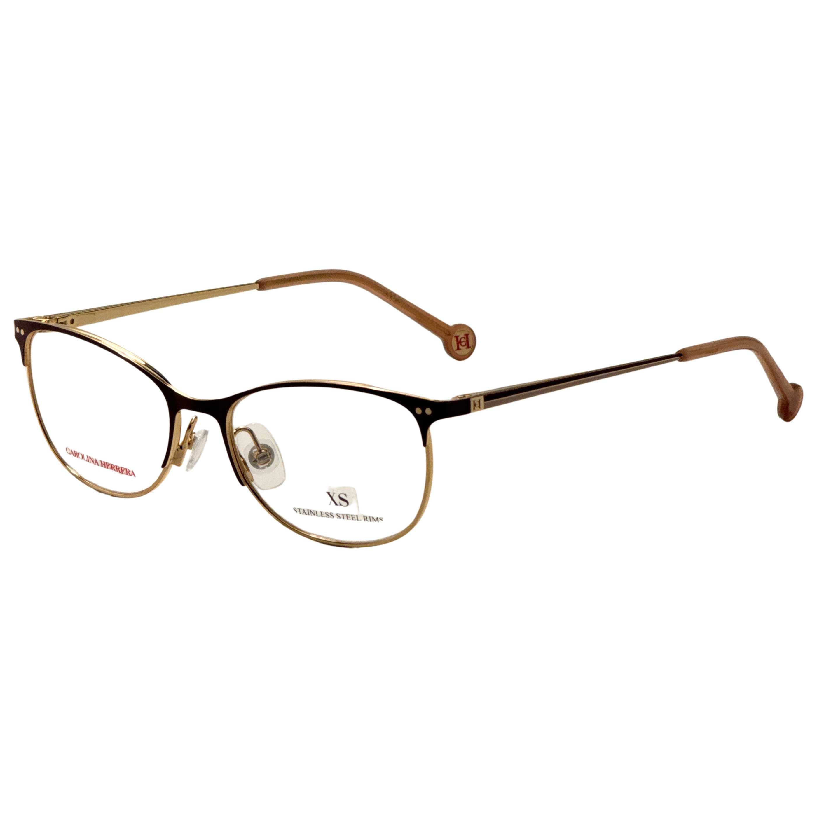Gafas Oftálmicas Carolina Herrera Dorado Cat-Eye HER0168-NOA-51