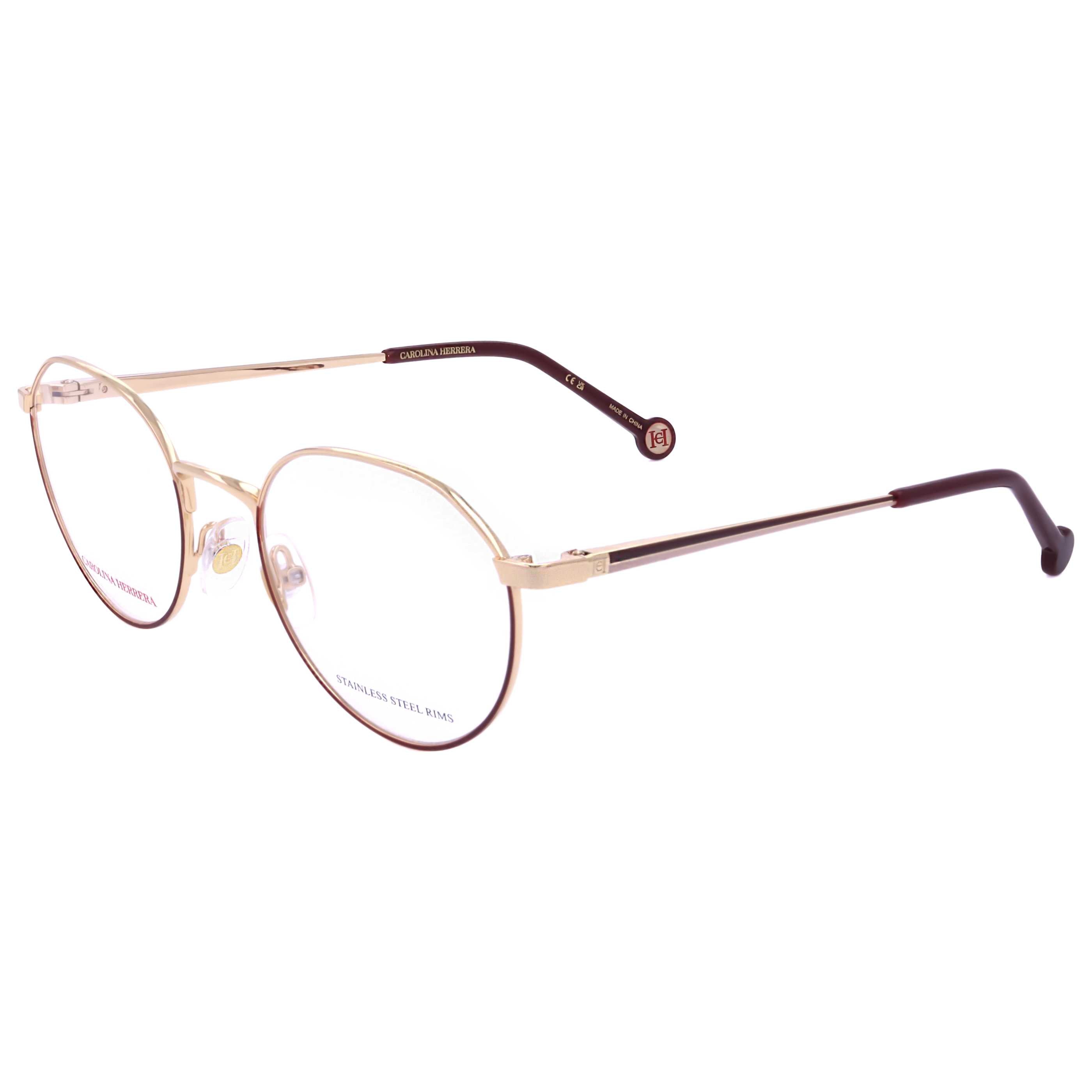 Gafas Oftálmicas Carolina Herrera Dorado HER0169-0NOA-19
