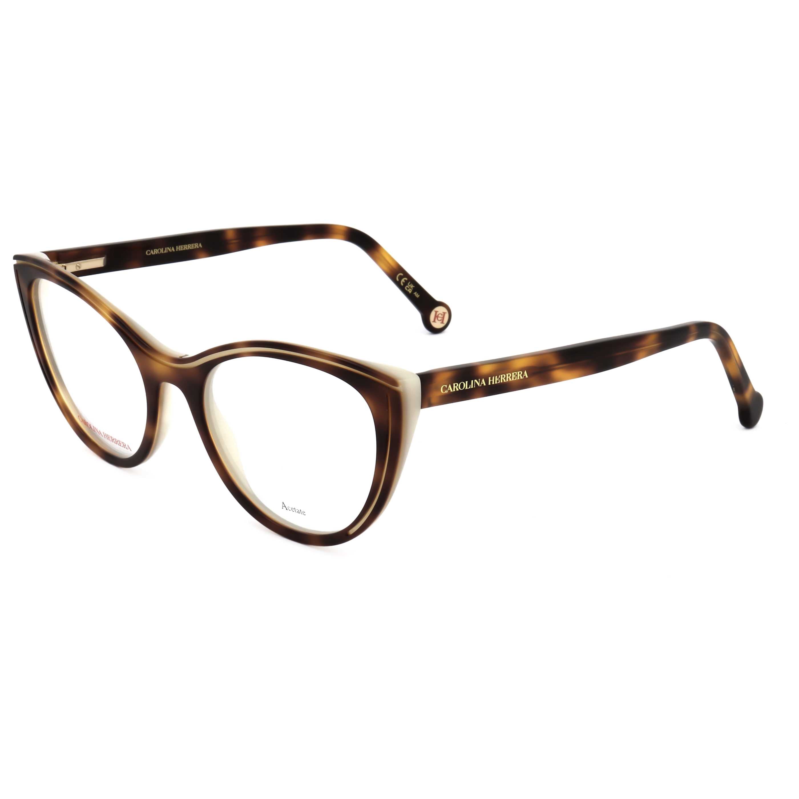 Gafas Oftálmicas Carolina Herrera Marrón Cat-Eye HER0171-C9K-53