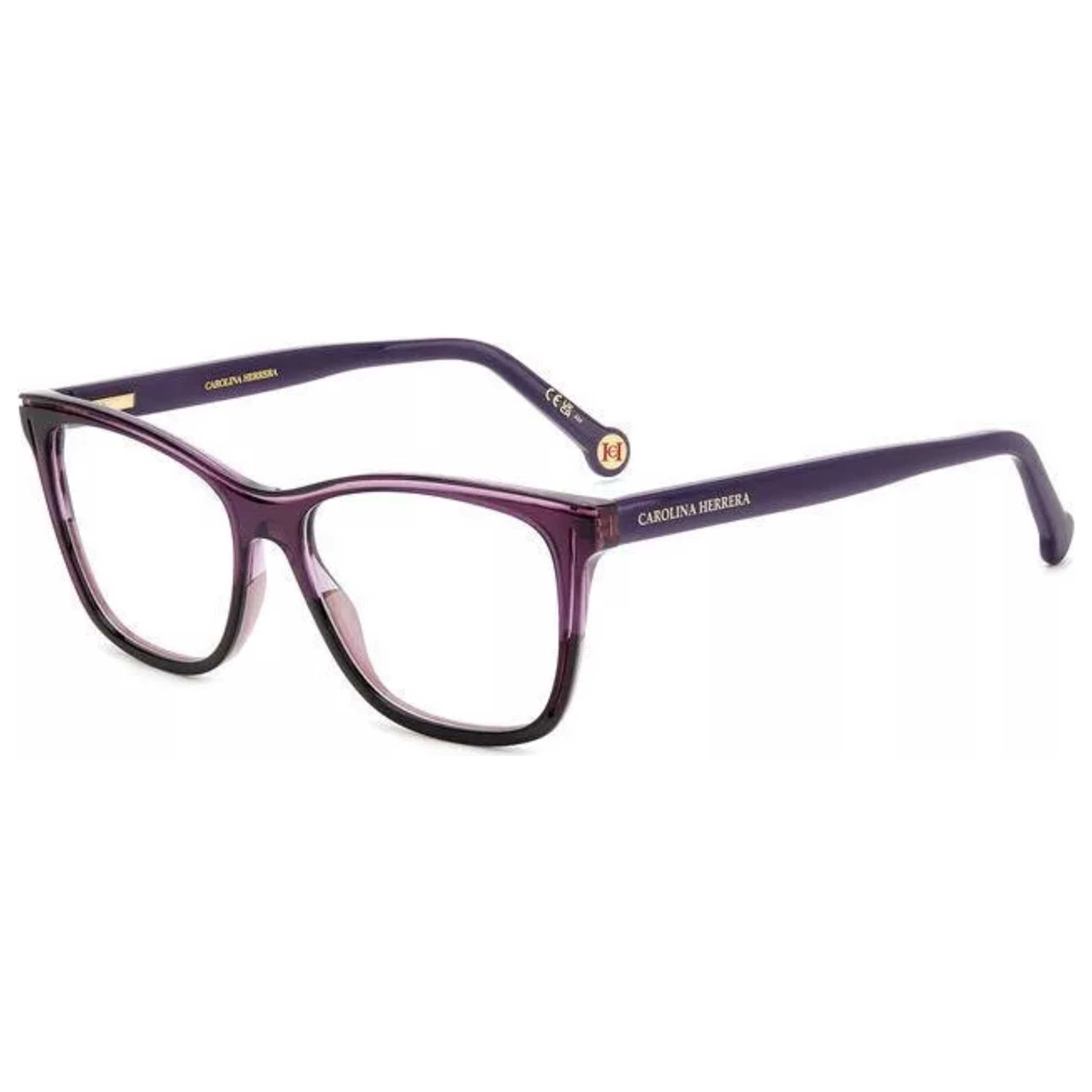 Gafas Oftálmicas Carolina Herrera Morado Cuadrada HER0172-MW2-53