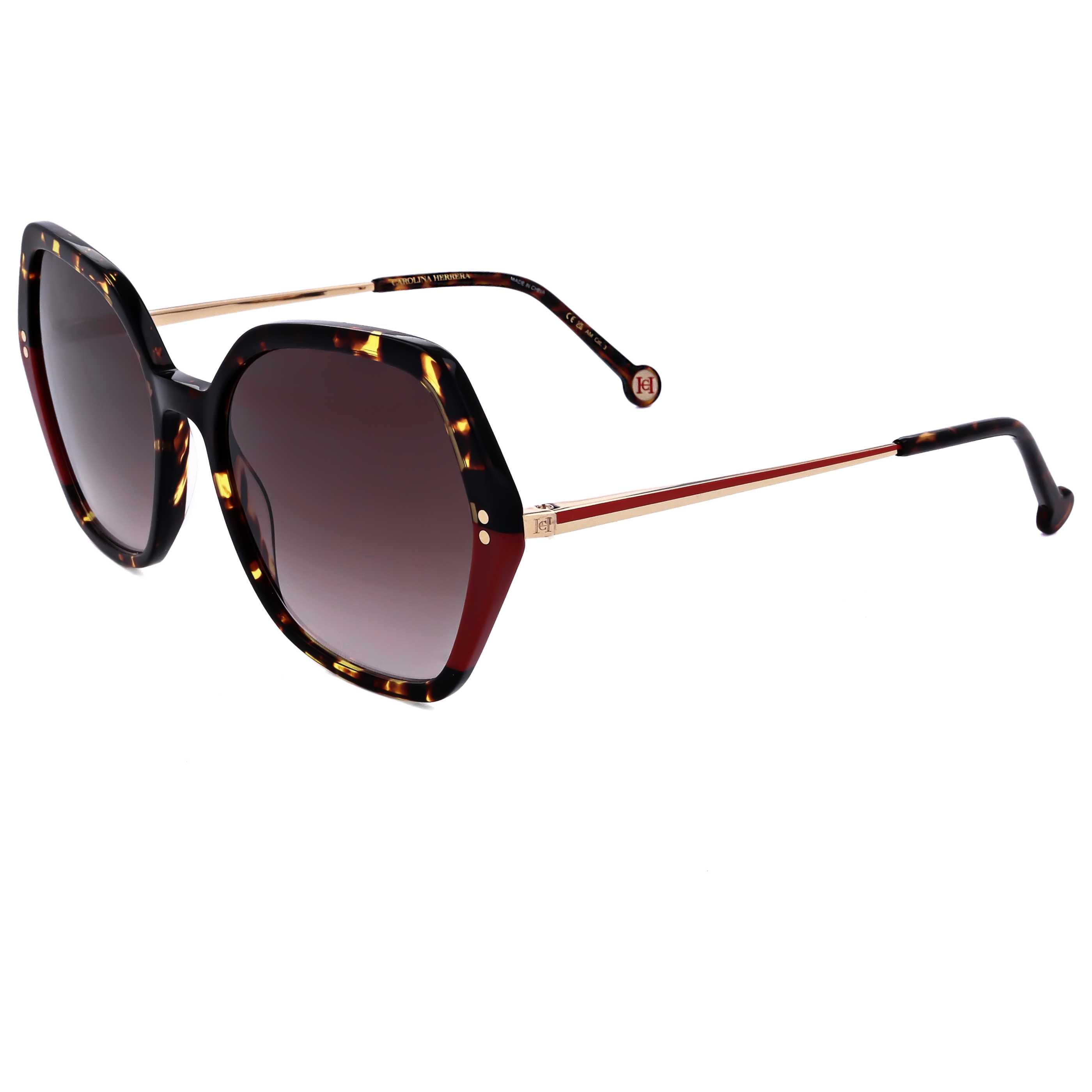 Gafas de Sol Carolina Herrera Marrón Geométrica HER0185-S-O63-55