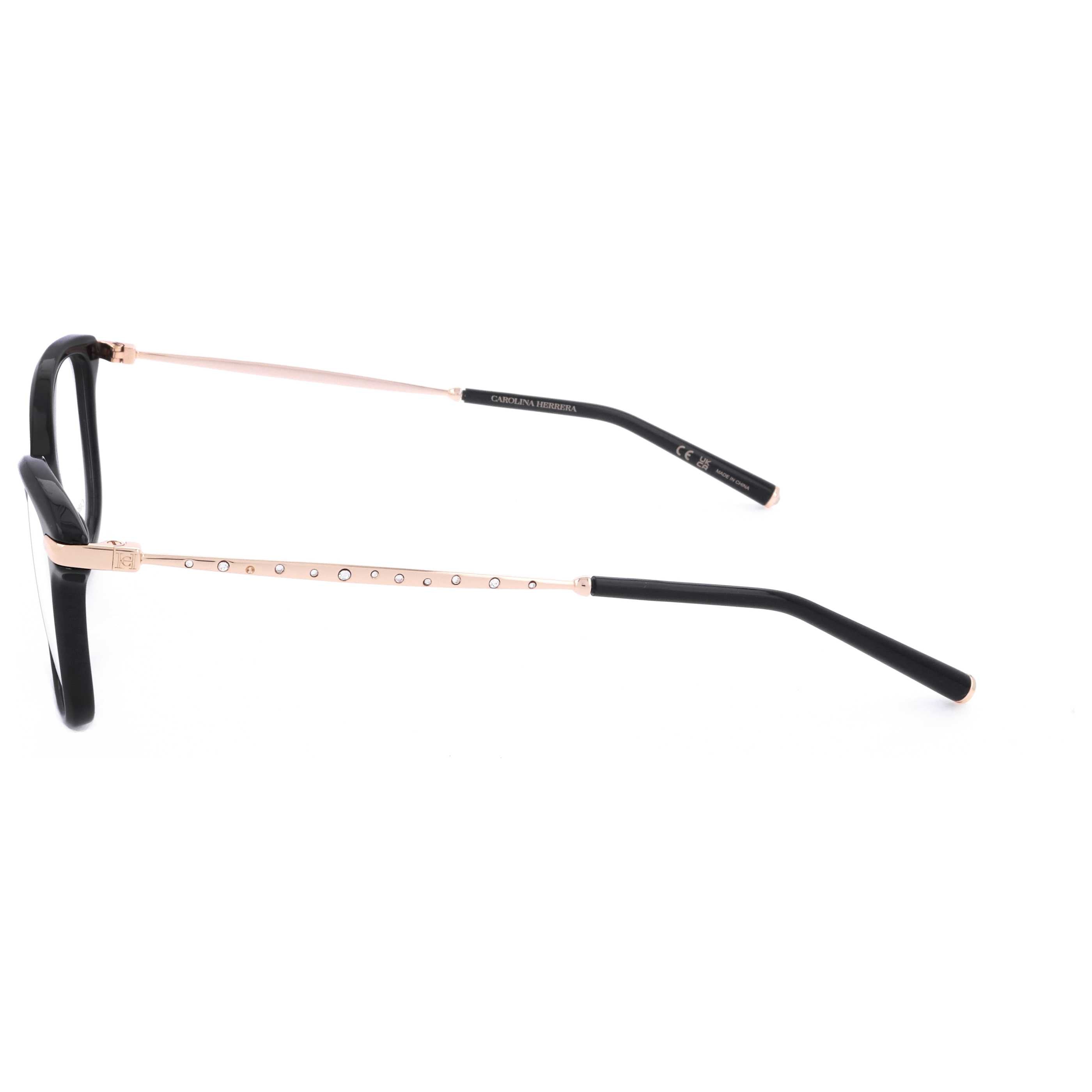 Gafas Oftálmicas Carolina Herrera Negro Rectangular HER0195-2M2-54