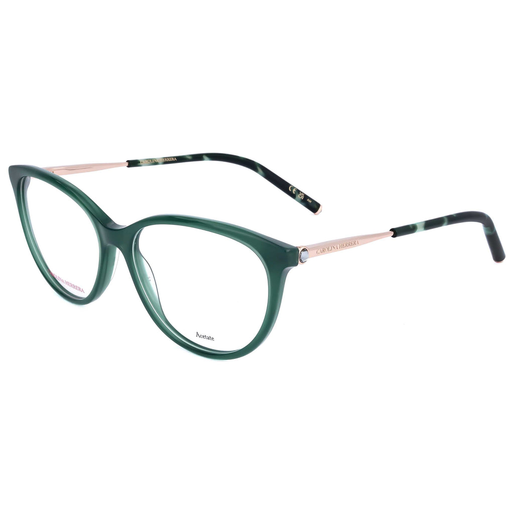 Gafas Oftálmicas Carolina Herrera Verde Cat-Eye HER0196-1ED-55