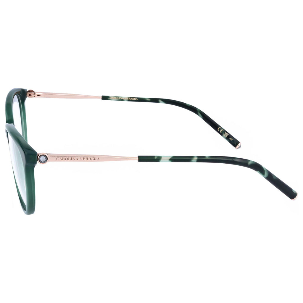 Gafas Oftálmicas Carolina Herrera Verde Cat-Eye HER0196-1ED-55