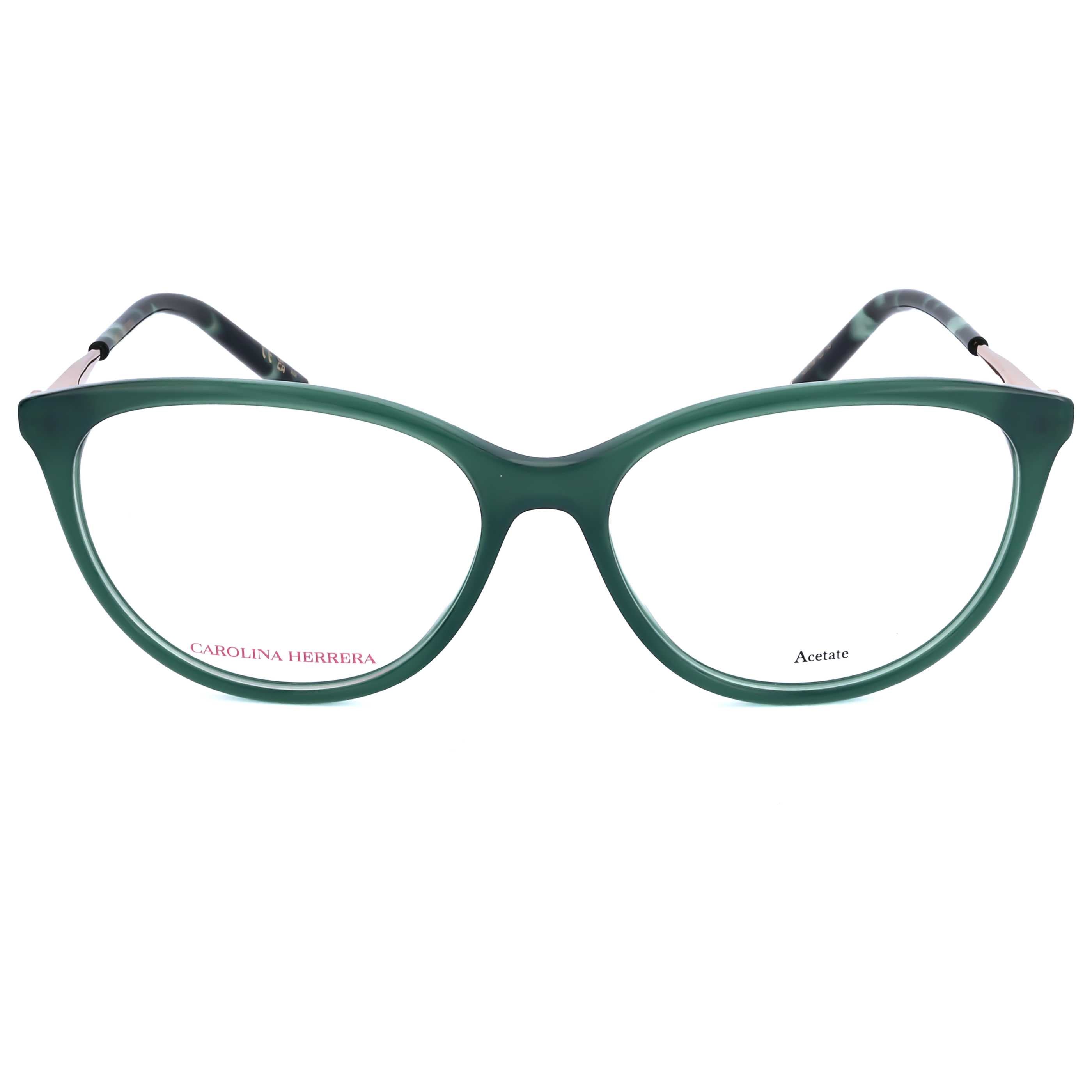 Gafas Oftálmicas Carolina Herrera Verde Cat-Eye HER0196-1ED-55