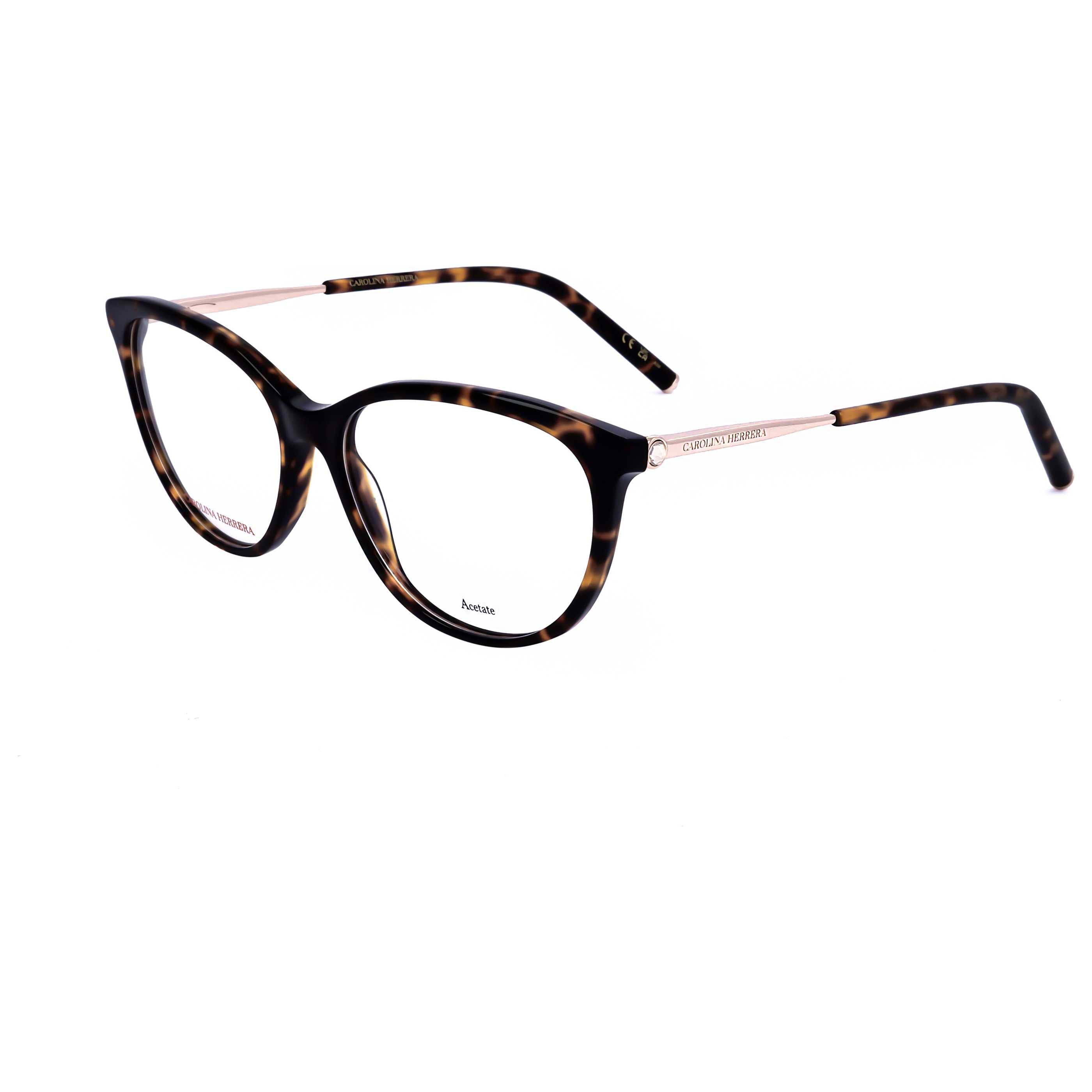 Gafas Oftálmicas Carolina Herrera Marrón Cat-Eye HER0196-2IK-55