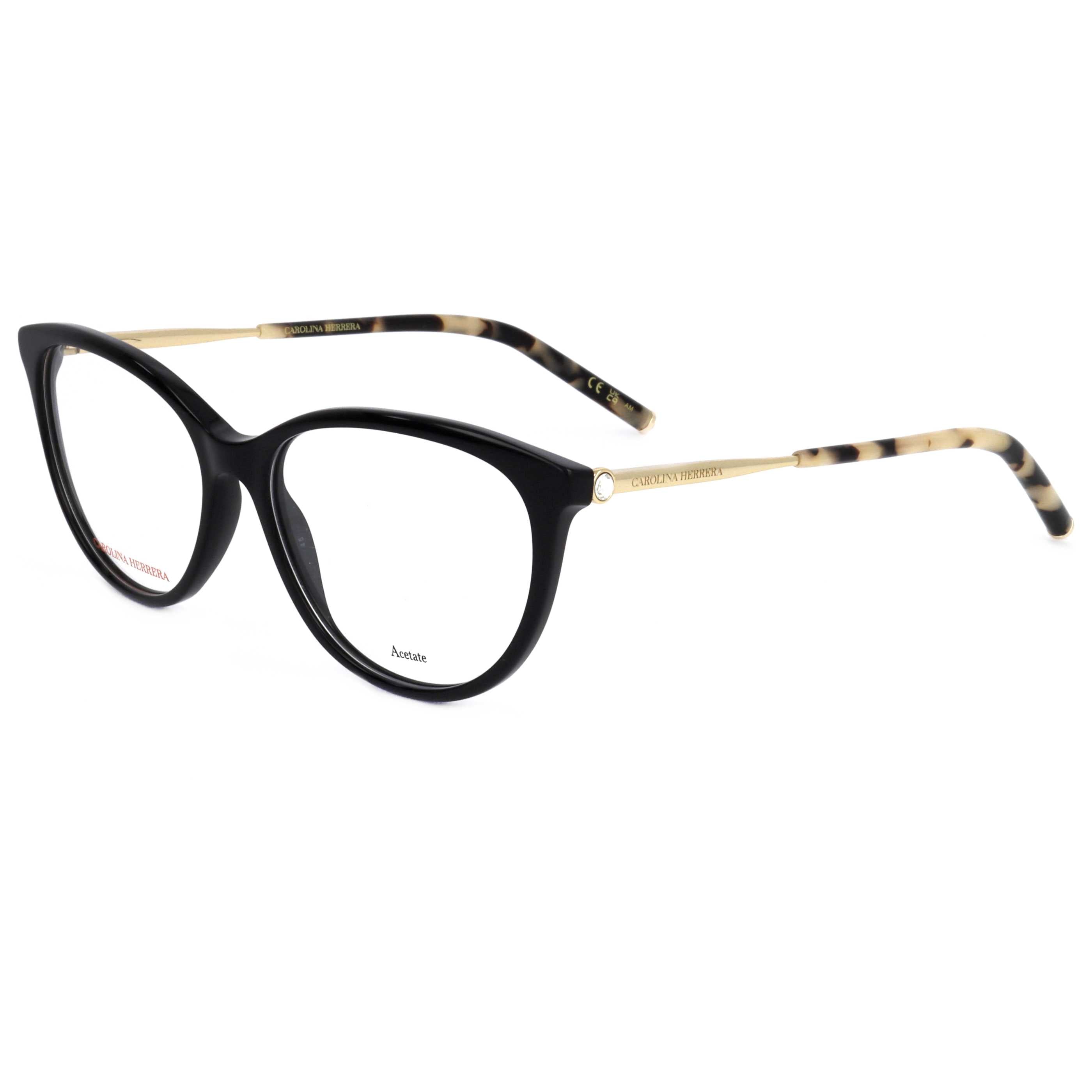 Gafas Oftálmicas Carolina Herrera Negro Cat-Eye HER0196-2M2-55