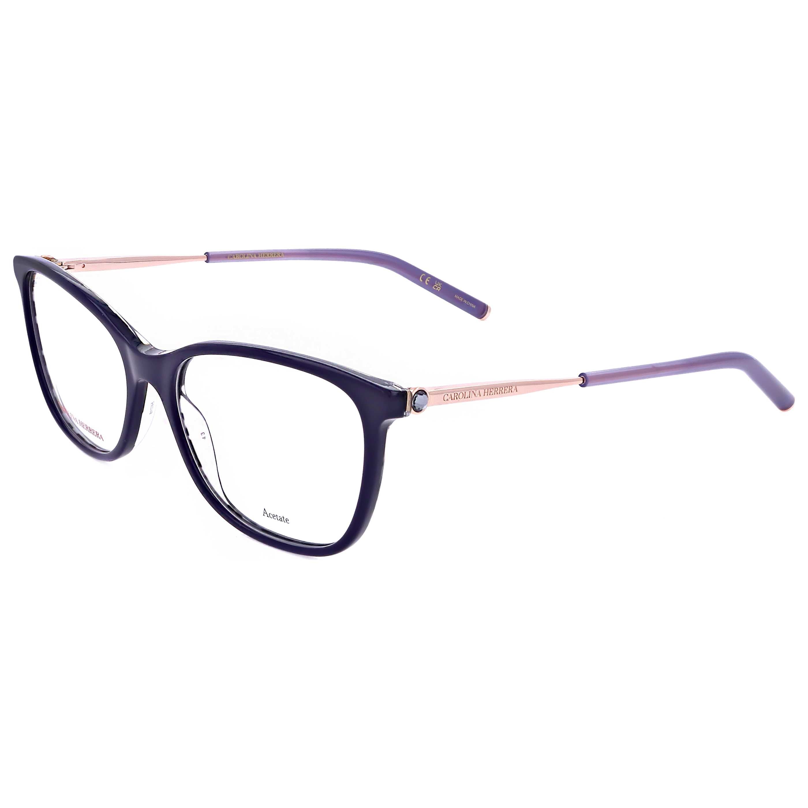 Gafas Oftálmicas Carolina Herrera Azul Rectangular HER0197-KY2-54