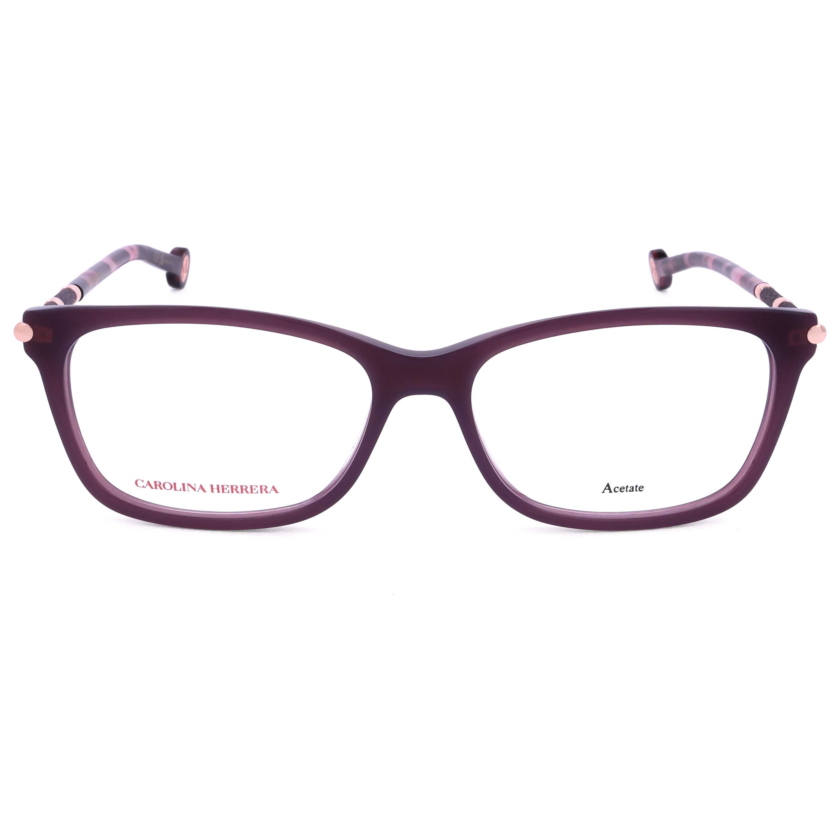 Gafas Oftálmicas Carolina Herrera Morado Rectangular HER0198-AU3-53
