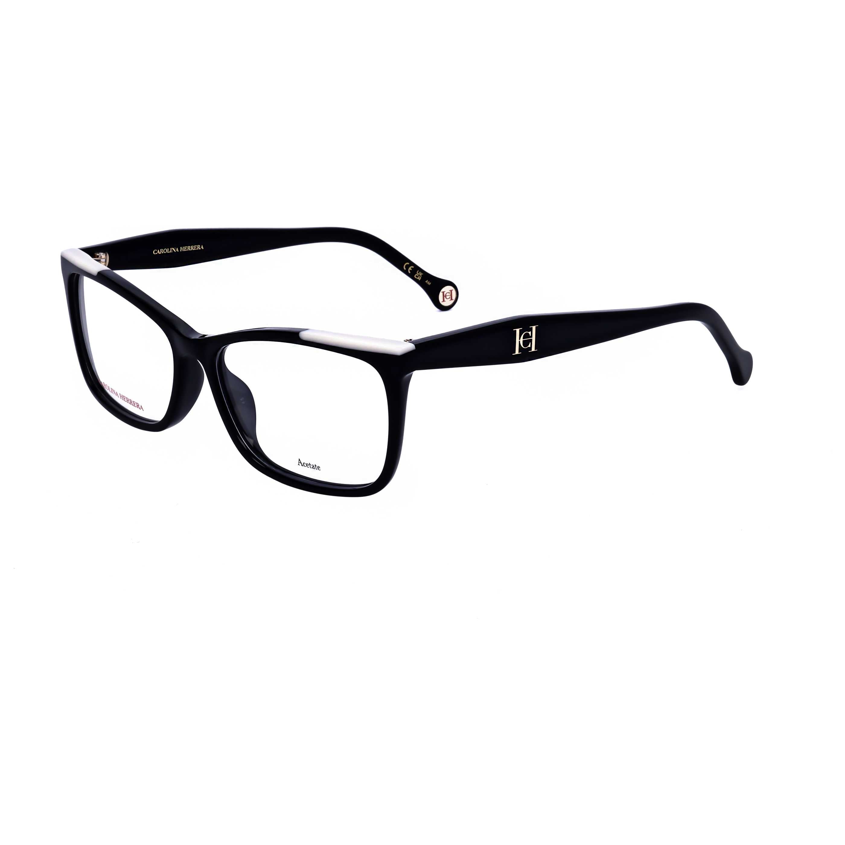 Gafas Oftálmicas Carolina Herrera Negro Rectangular HER0202-G-80S-56