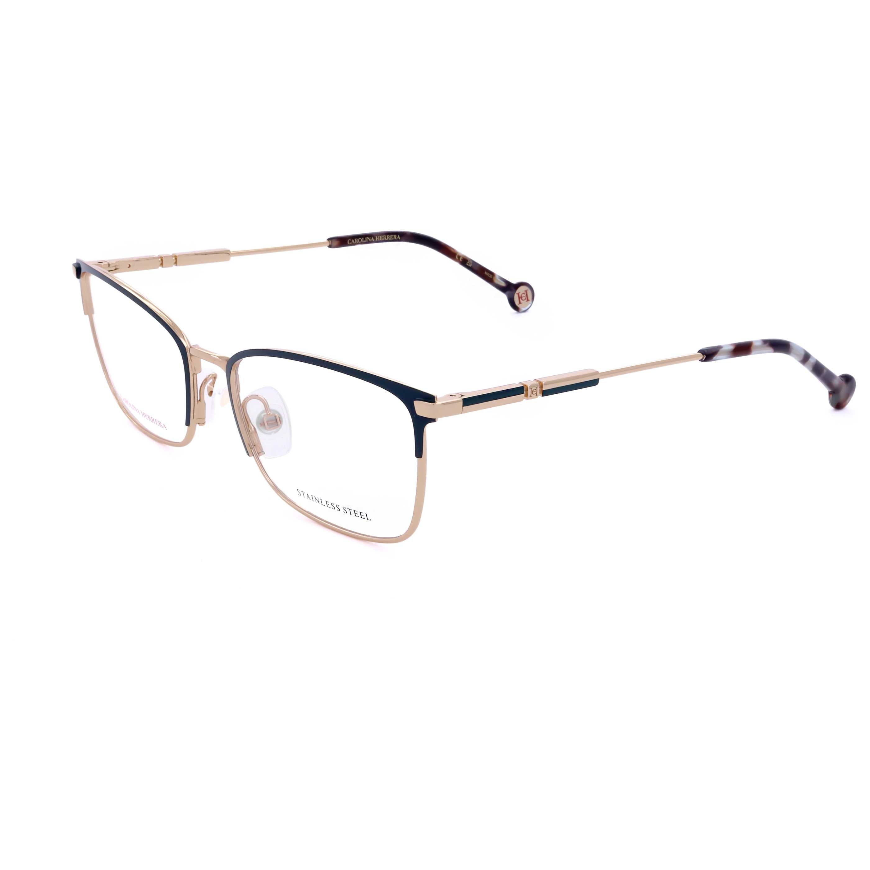 Gafas Oftálmicas Carolina Herrera Dorado Rectangular HER0204-PEF-54