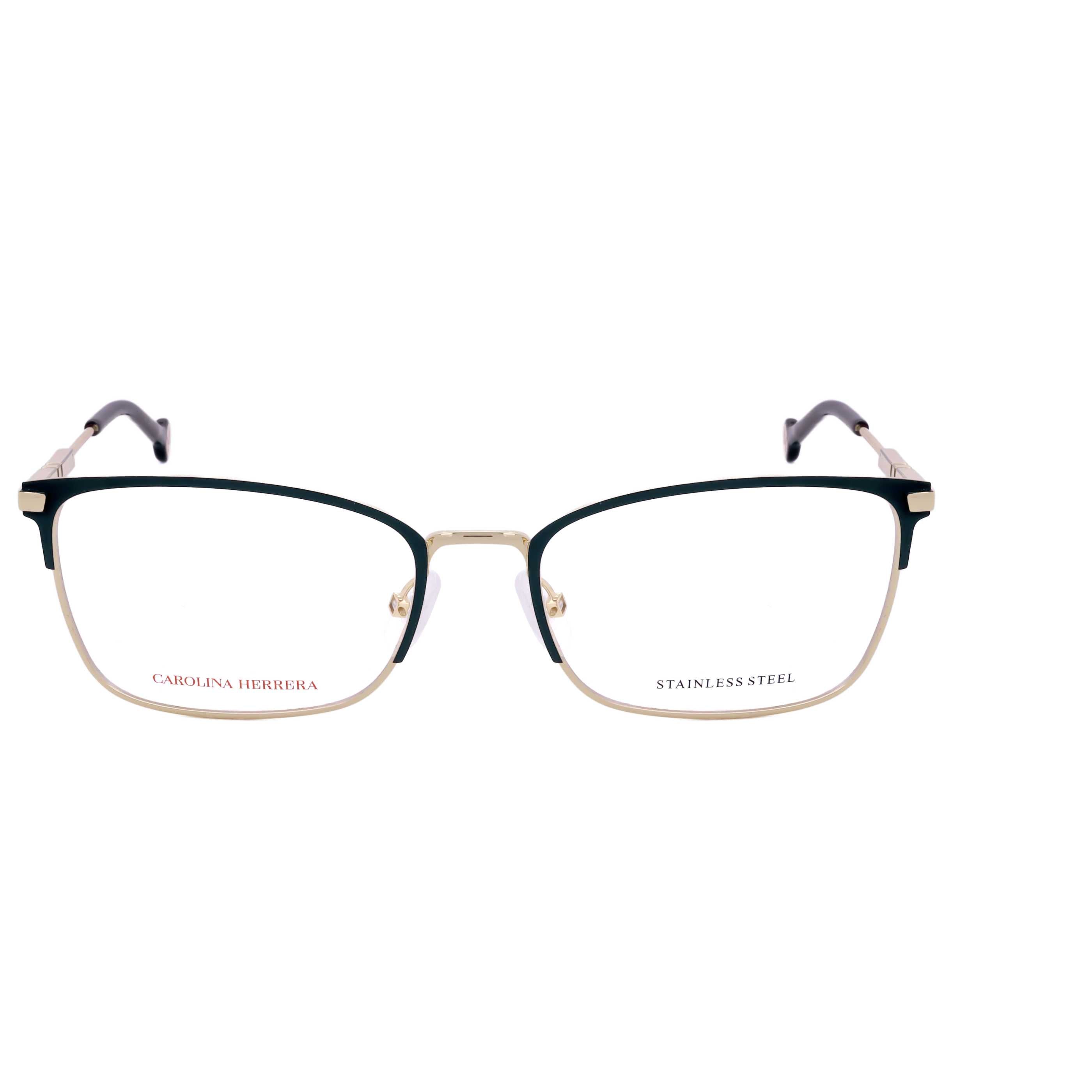 Gafas Oftálmicas Carolina Herrera Dorado Rectangular HER0204-PEF-54