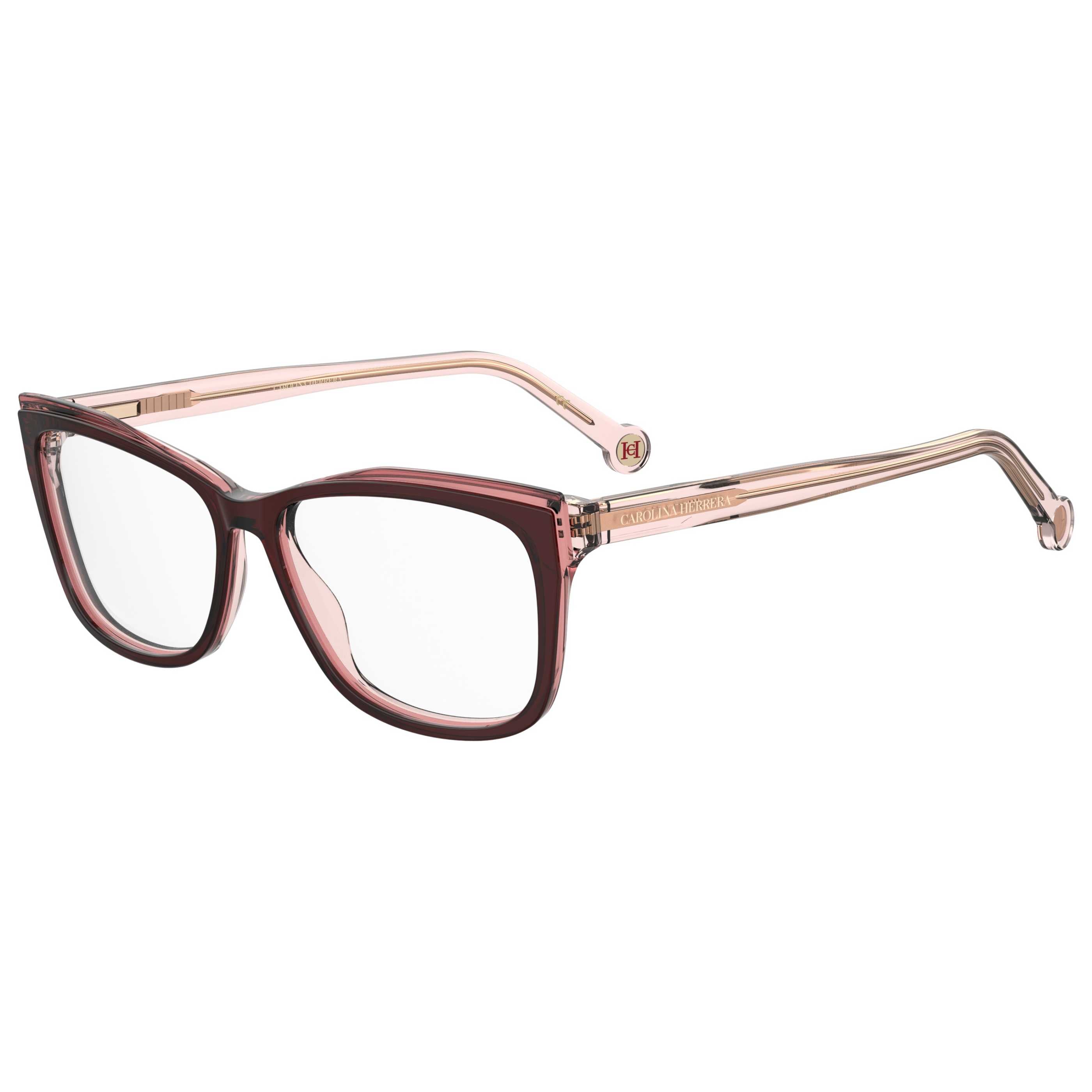 Gafas Oftálmicas Carolina Herrera Rojo Rectangular HER0208-0T5-53
