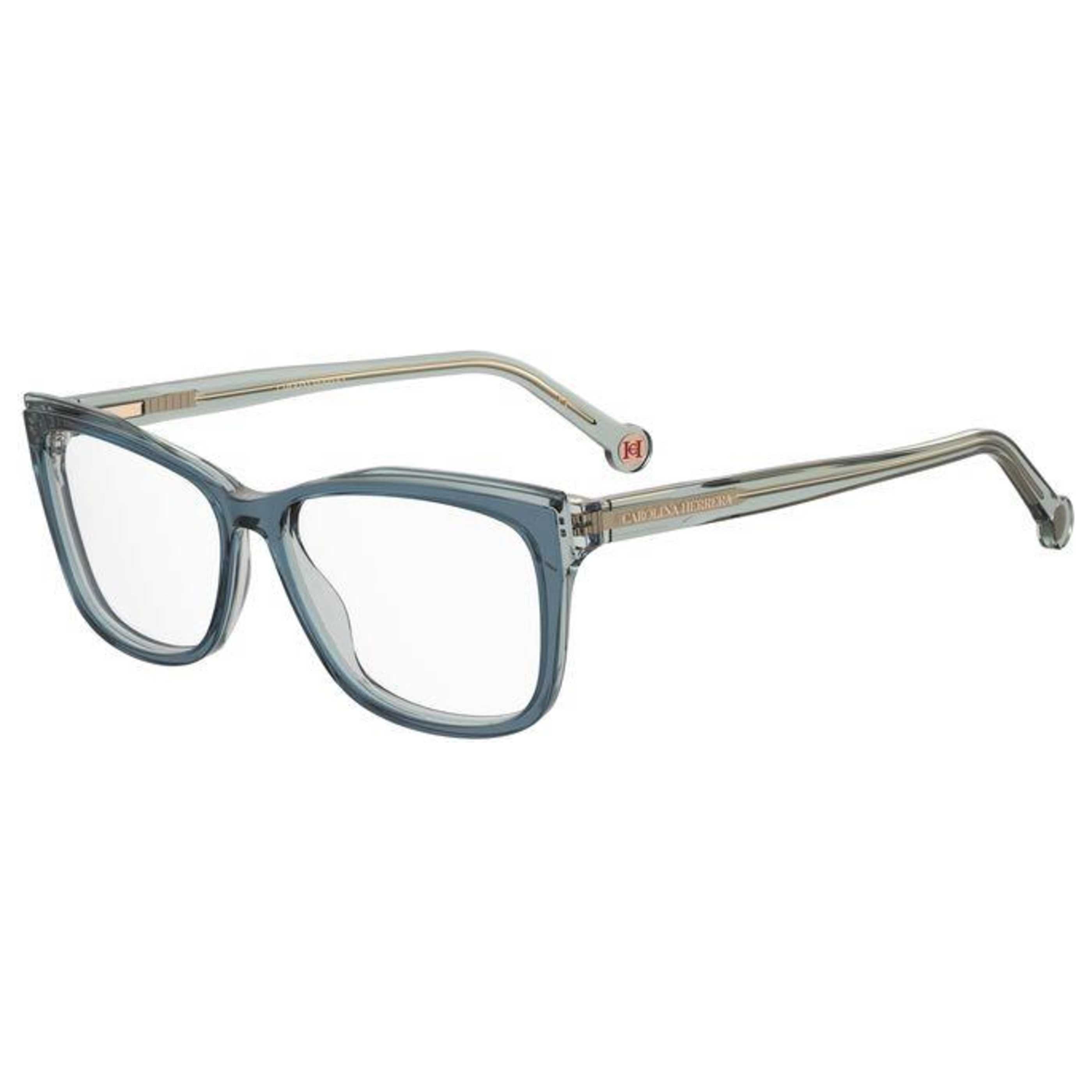 Gafas Oftálmicas Carolina Herrera Azul Rectangular HER0208-B7K-53