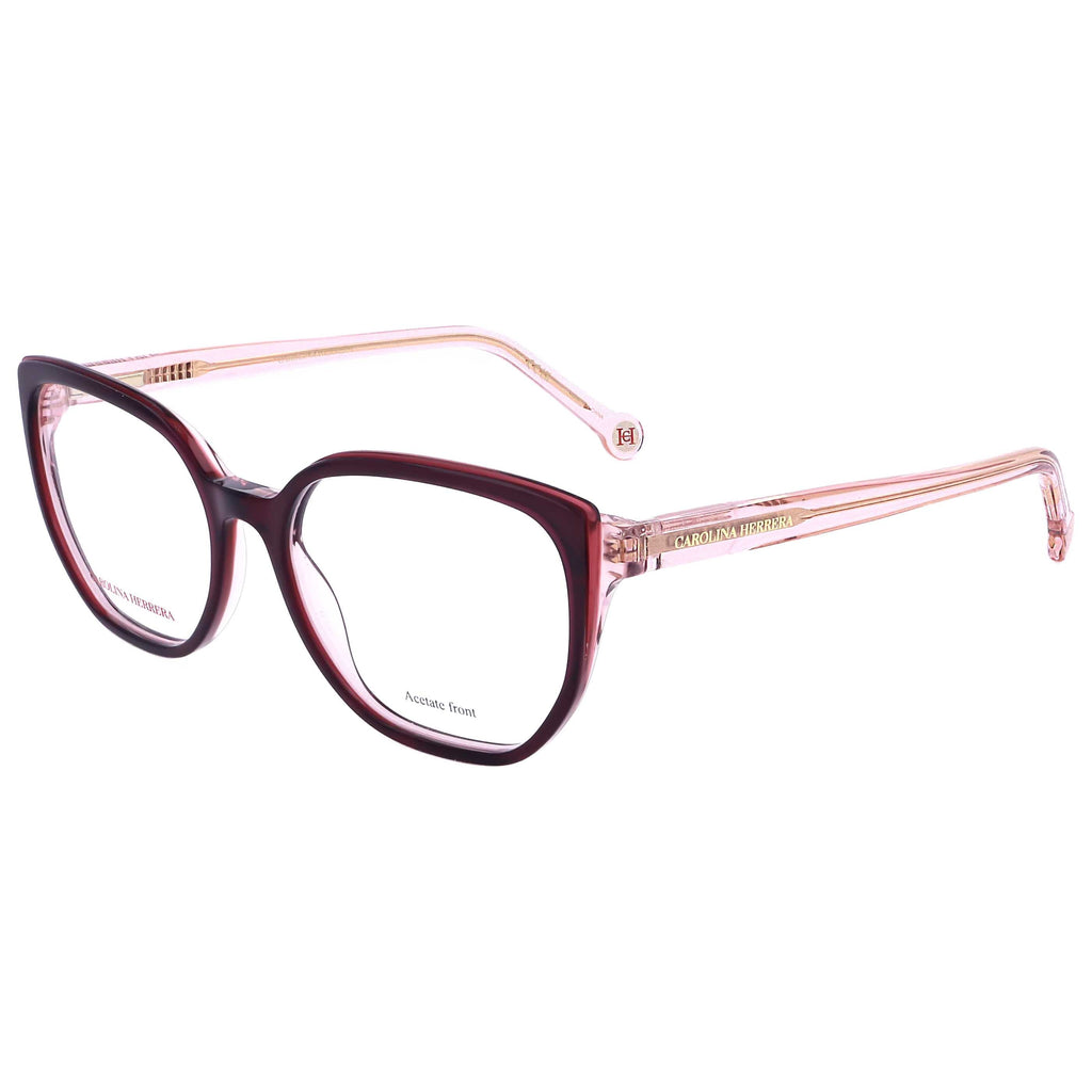 Gafas Oftálmicas Carolina Herrera Rojo Geométrica HER0214-0T5-52