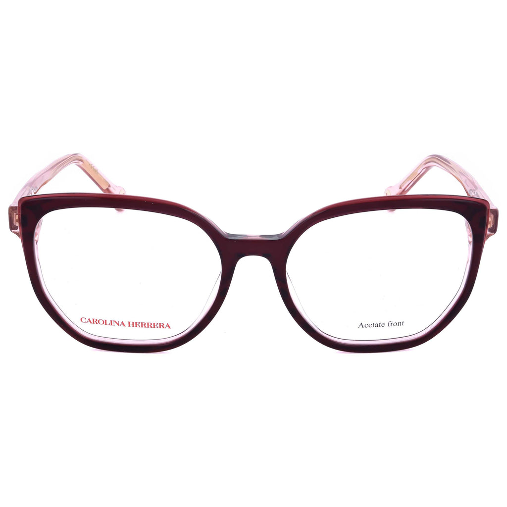 Gafas Oftálmicas Carolina Herrera Rojo Geométrica HER0214-0T5-52