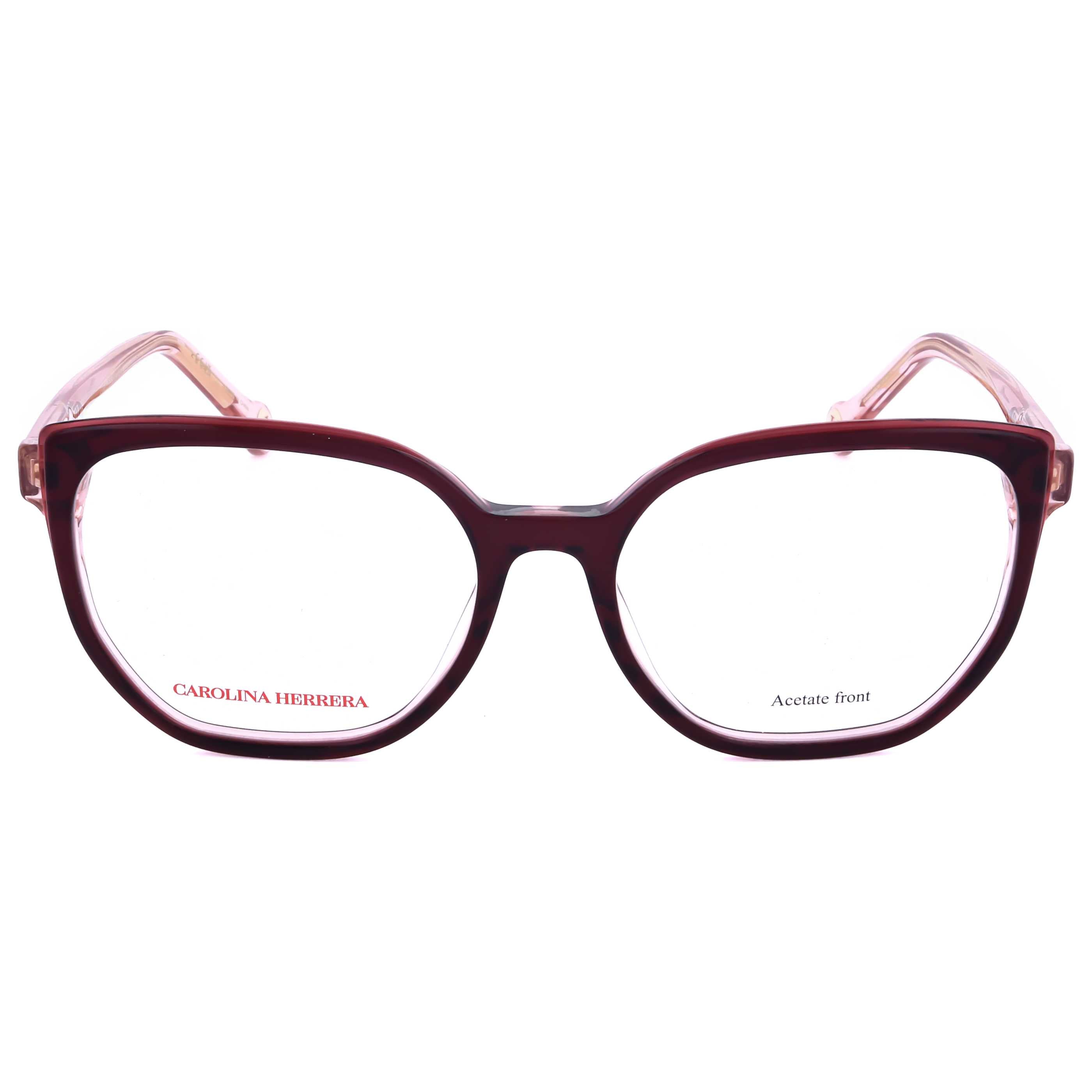 Gafas Oftálmicas Carolina Herrera Rojo Geométrica HER0214-0T5-52