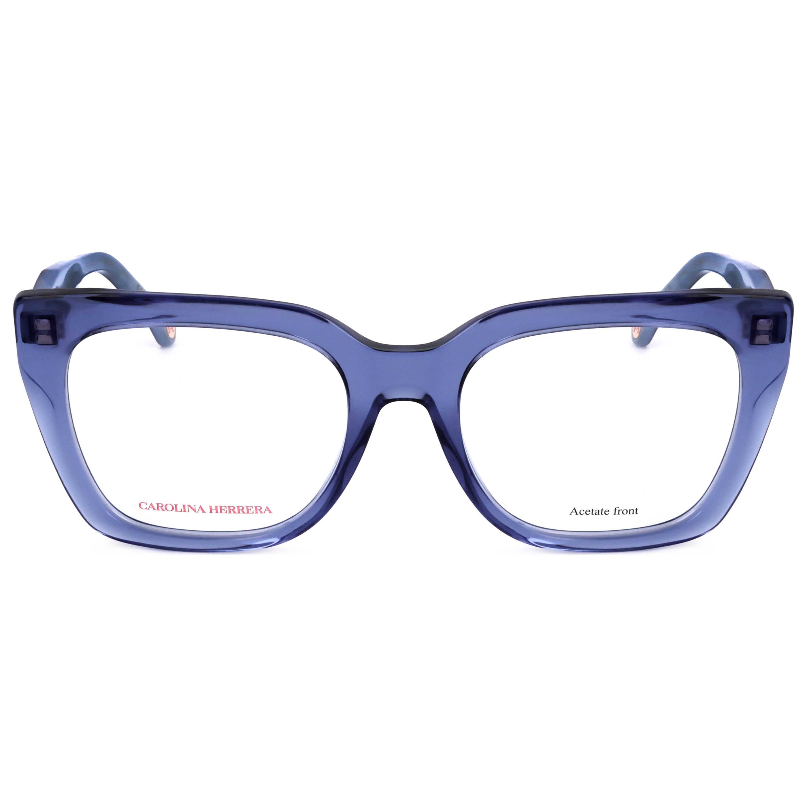 Gafas Oftálmicas Carolina Herrera Azul Cuadrada HER0227-ZX9-53