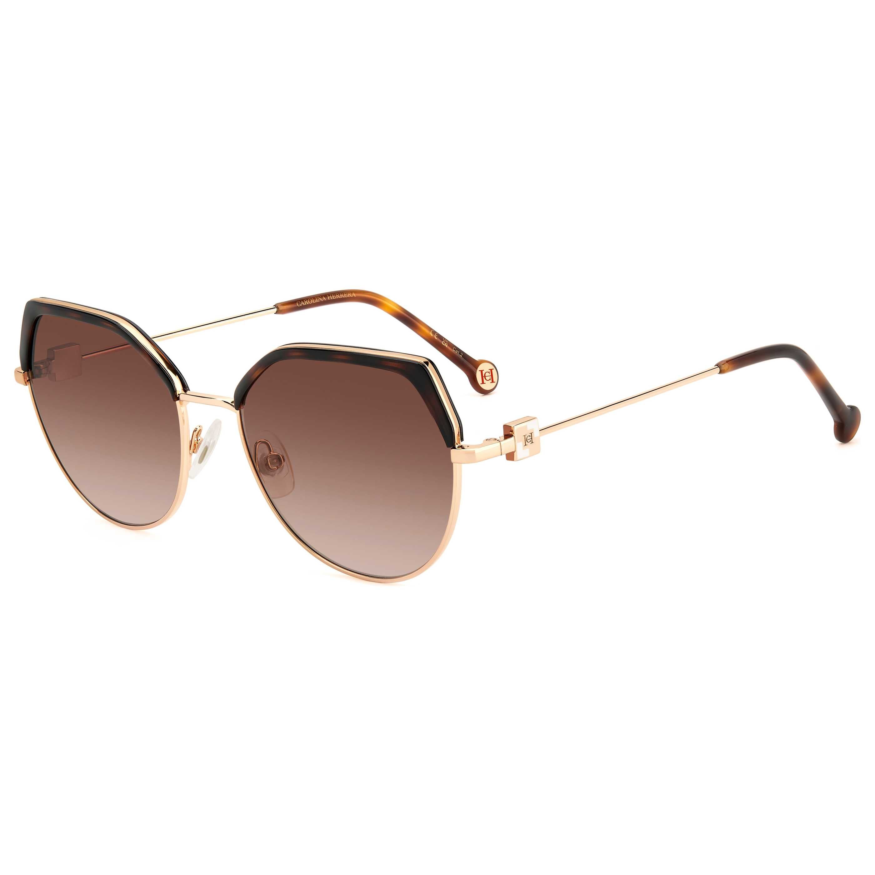Gafas de Sol Carolina Herrera Marrón Geométrica HER0238-S-LVL-56