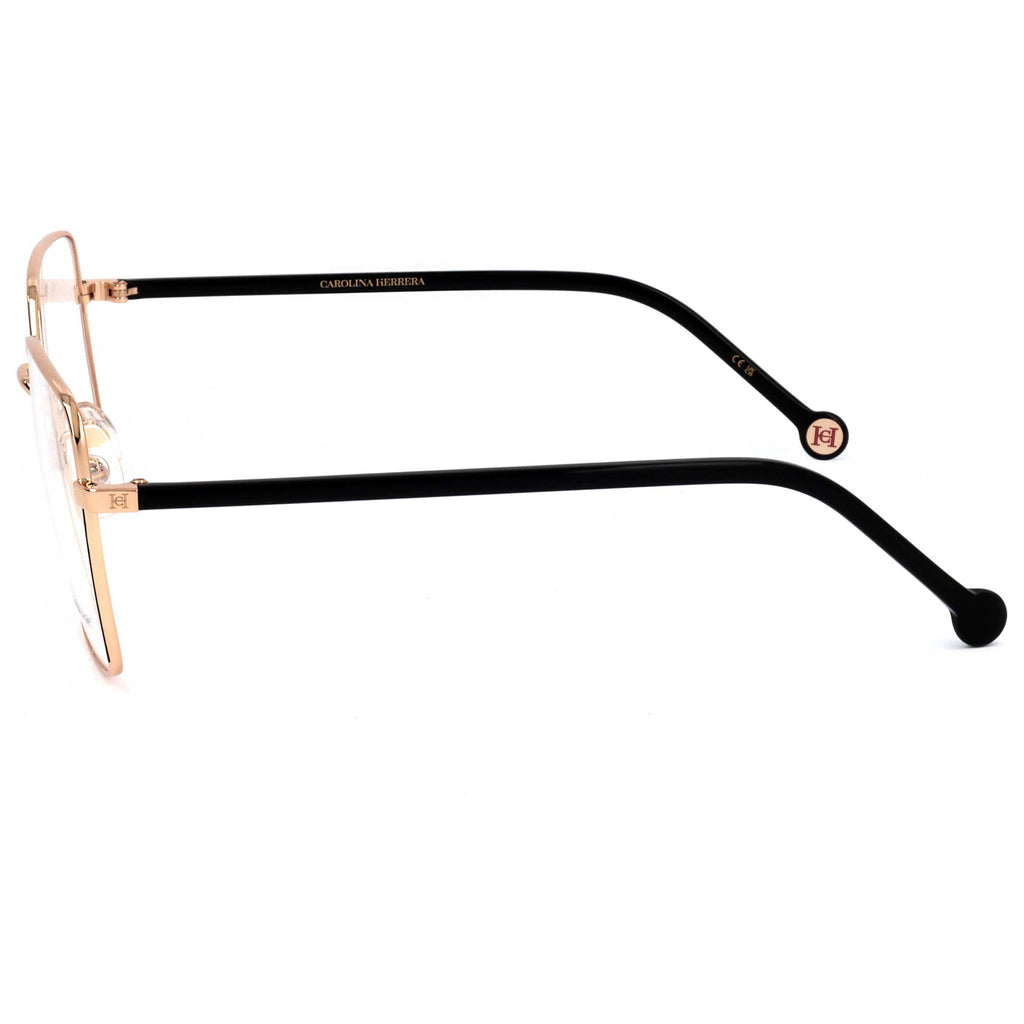Gafas Oftálmicas Carolina Herrera Dorado Cuadrada HER0248-RHL-53