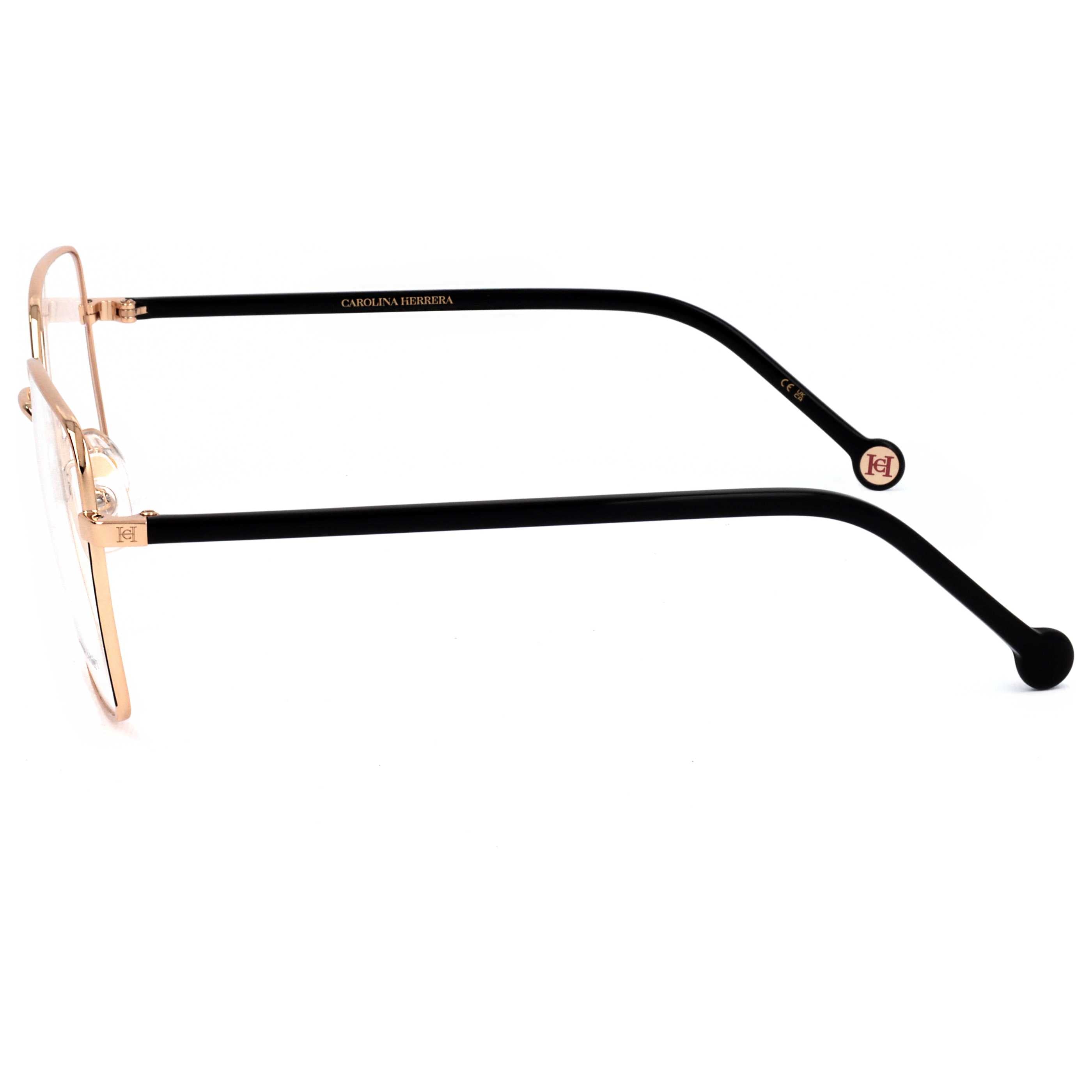 Gafas Oftálmicas Carolina Herrera Dorado Cuadrada HER0248-RHL-53