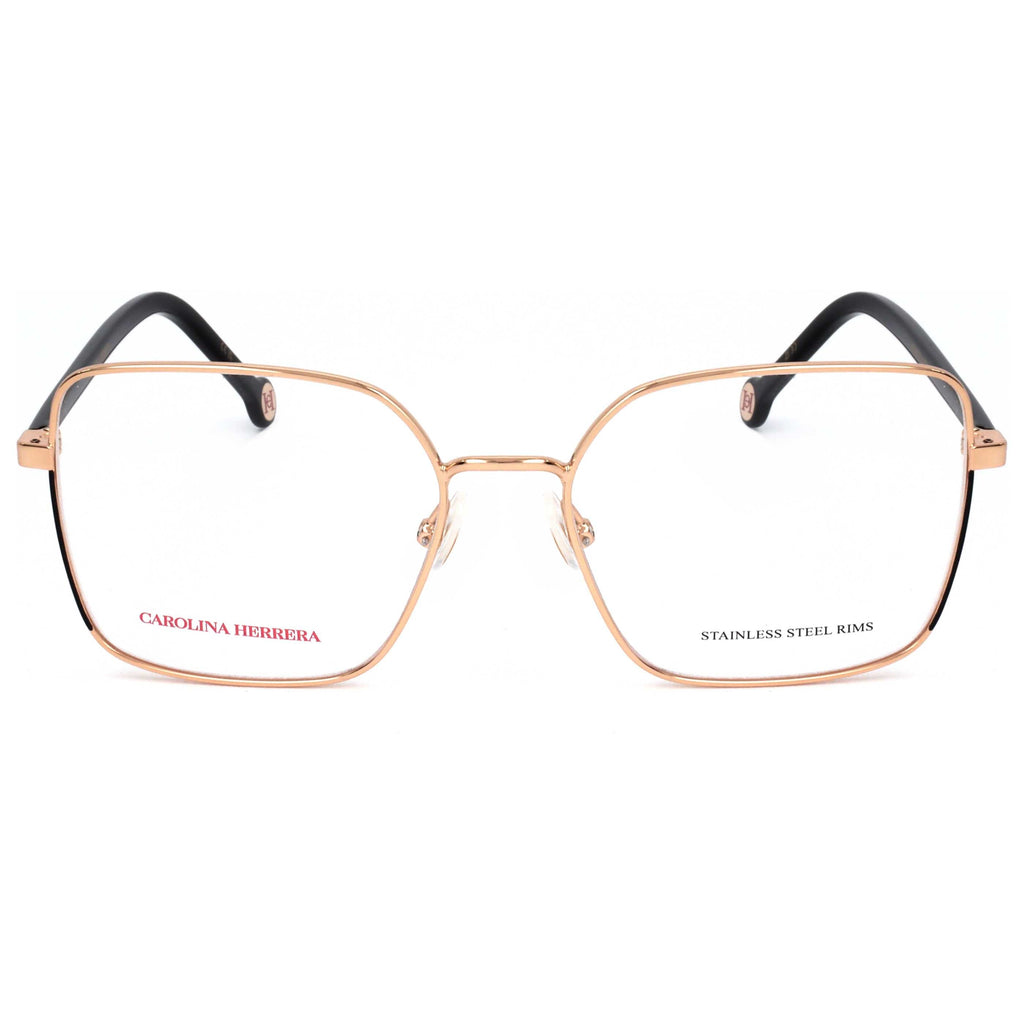 Gafas Oftálmicas Carolina Herrera Dorado Cuadrada HER0248-RHL-53