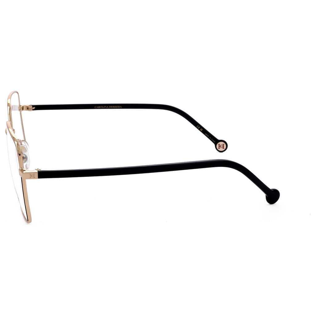 Gafas Oftálmicas Carolina Herrera Dorado Cuadrada HER0248-RHL-55