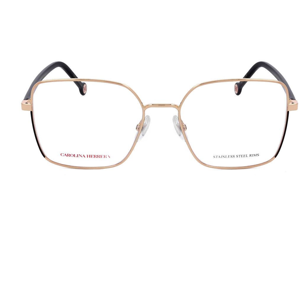Gafas Oftálmicas Carolina Herrera Dorado Cuadrada HER0248-RHL-55