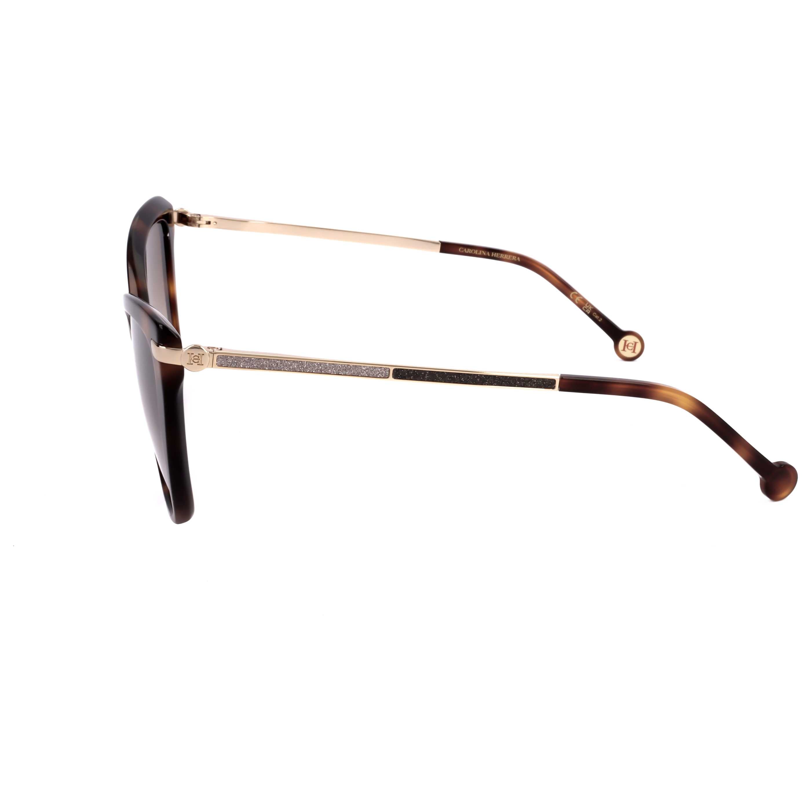 Gafas de Sol Carolina Herrera Marrón Cat-Eye HER0262-S-086-57