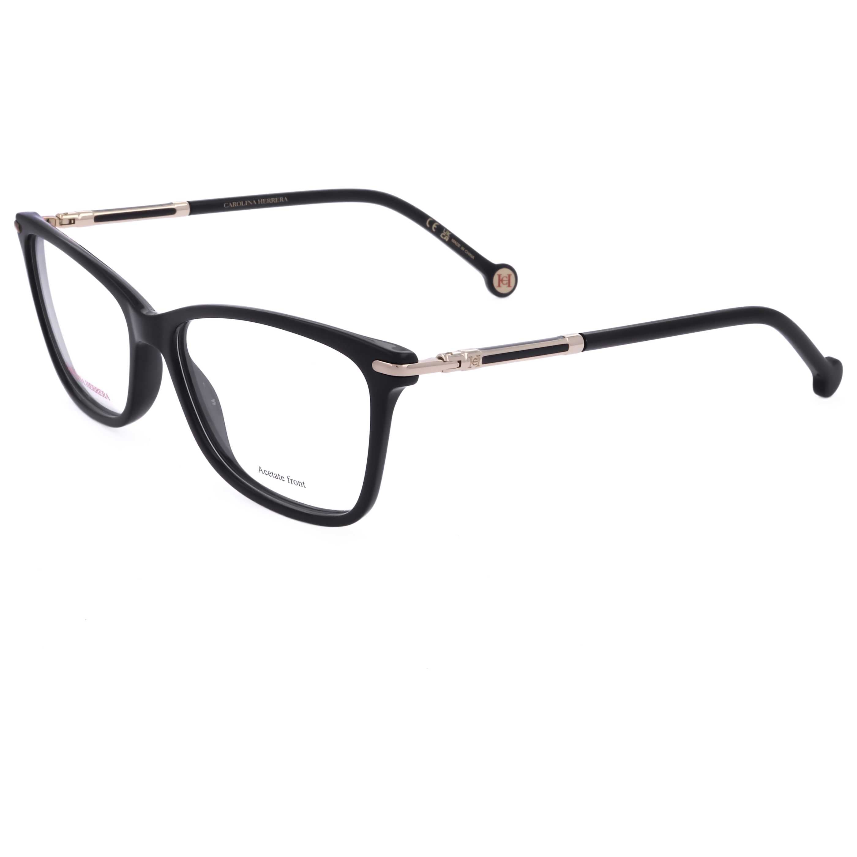 Gafas Oftálmicas Carolina Herrera Negro Rectangular HER0271-807-54