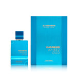 Perfume Al Haramain Amber Oud Aqua Dubai 100 ml con caja