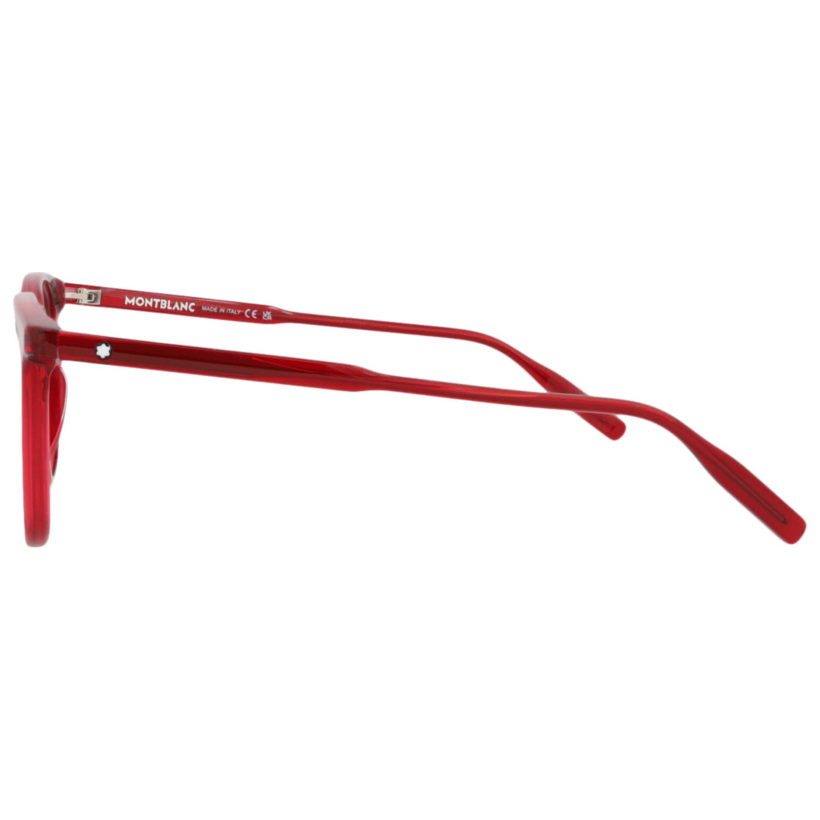 Gafas Oftálmicas Mont Blanc Rojo Redonda MB0010O-30006803-018