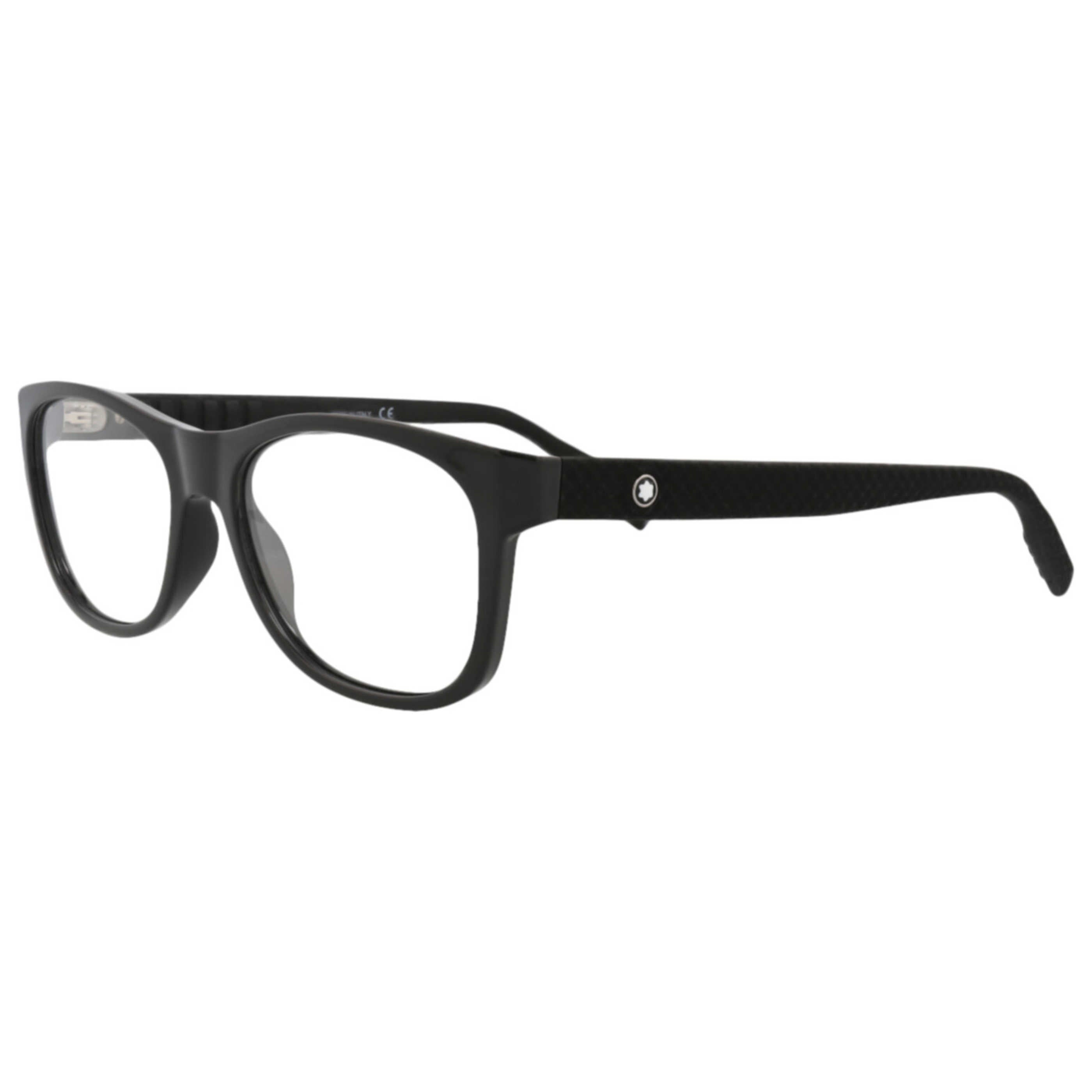 Gafas Oftálmicas Mont Blanc Negro Cuadrada MB0065O-30007951-002