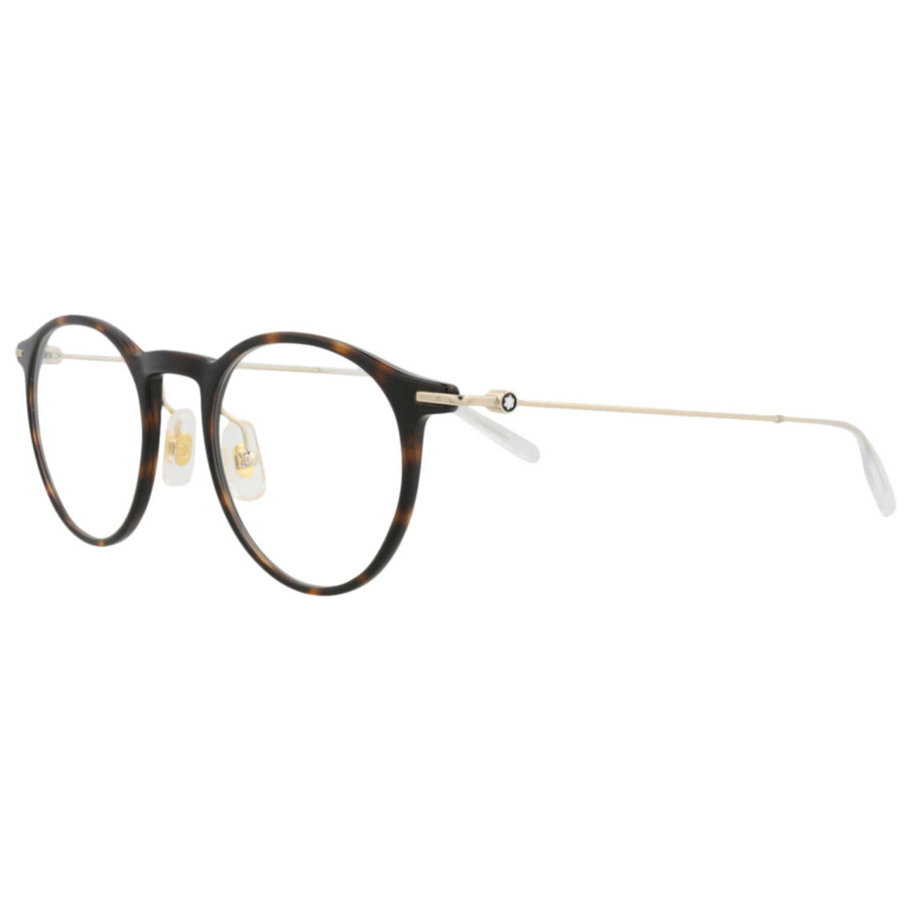 Gafas Oftálmicas Mont Blanc Marrón Redonda MB0099O-30008650-007